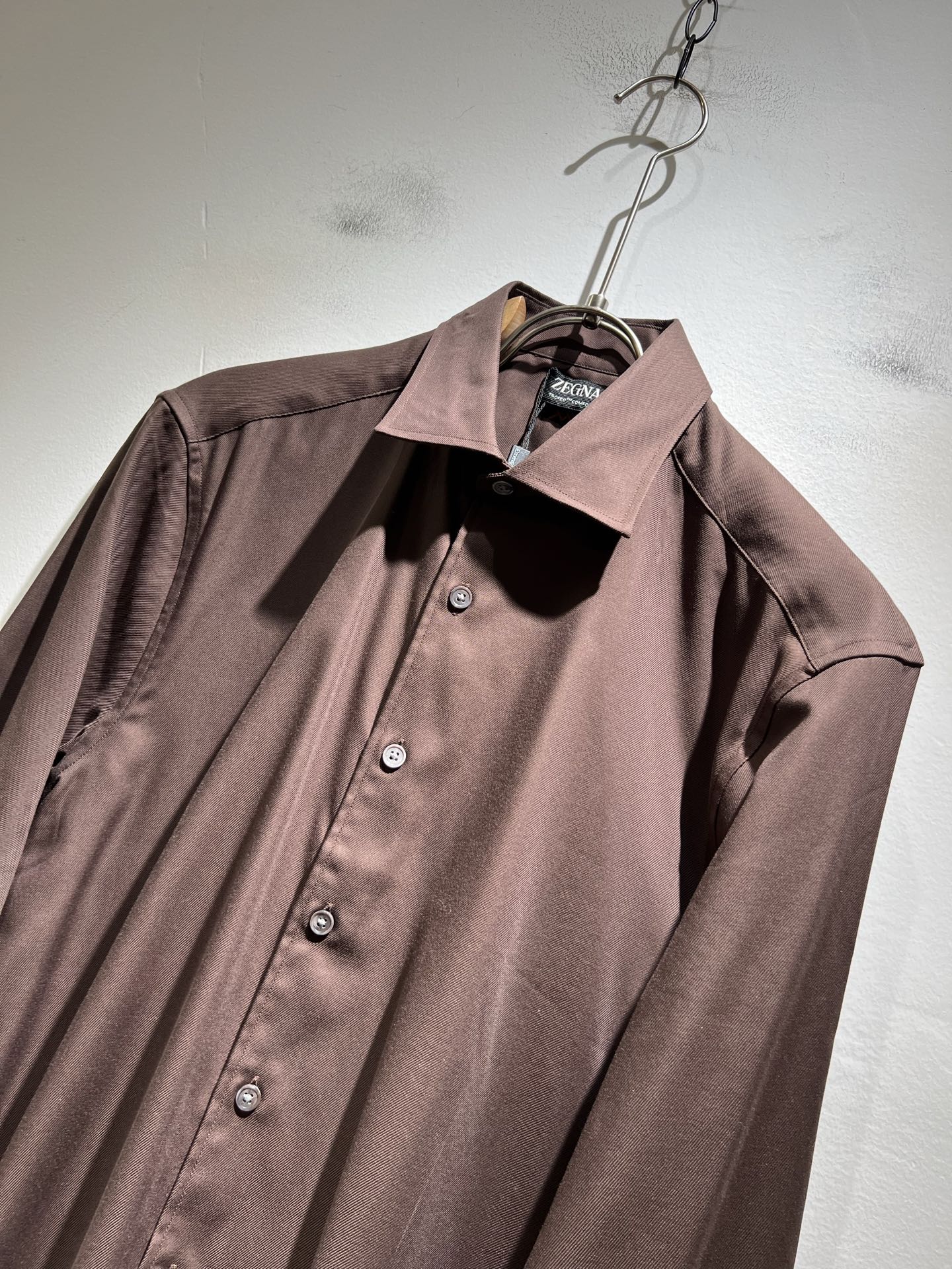  Ermenegildo Zeg*a杰*亚 2025早秋新款男士衬衣，外贸公司订单！客供府绸棉材质，是杰