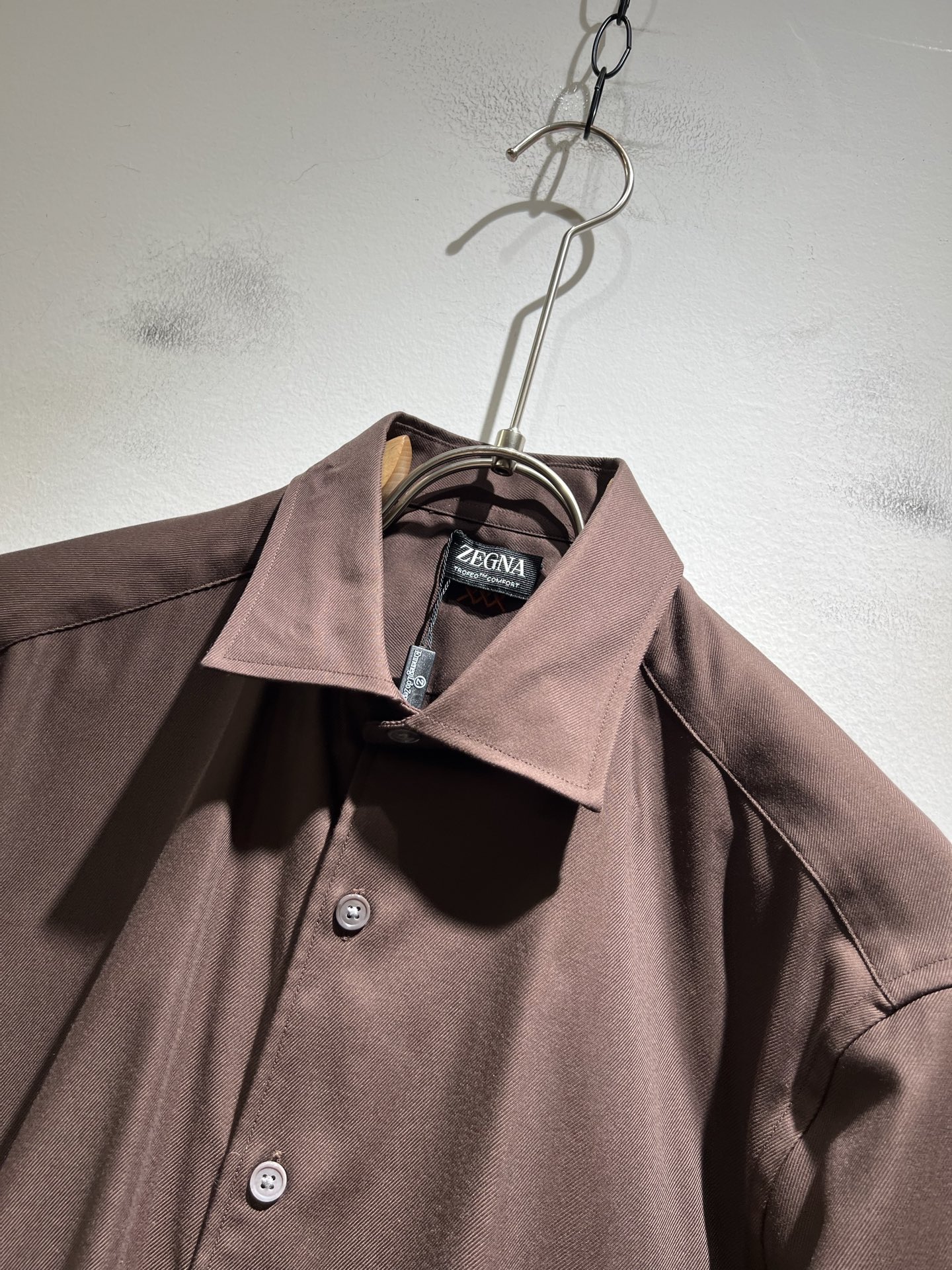  Ermenegildo Zeg*a杰*亚 2025早秋新款男士衬衣，外贸公司订单！客供府绸棉材质，是杰