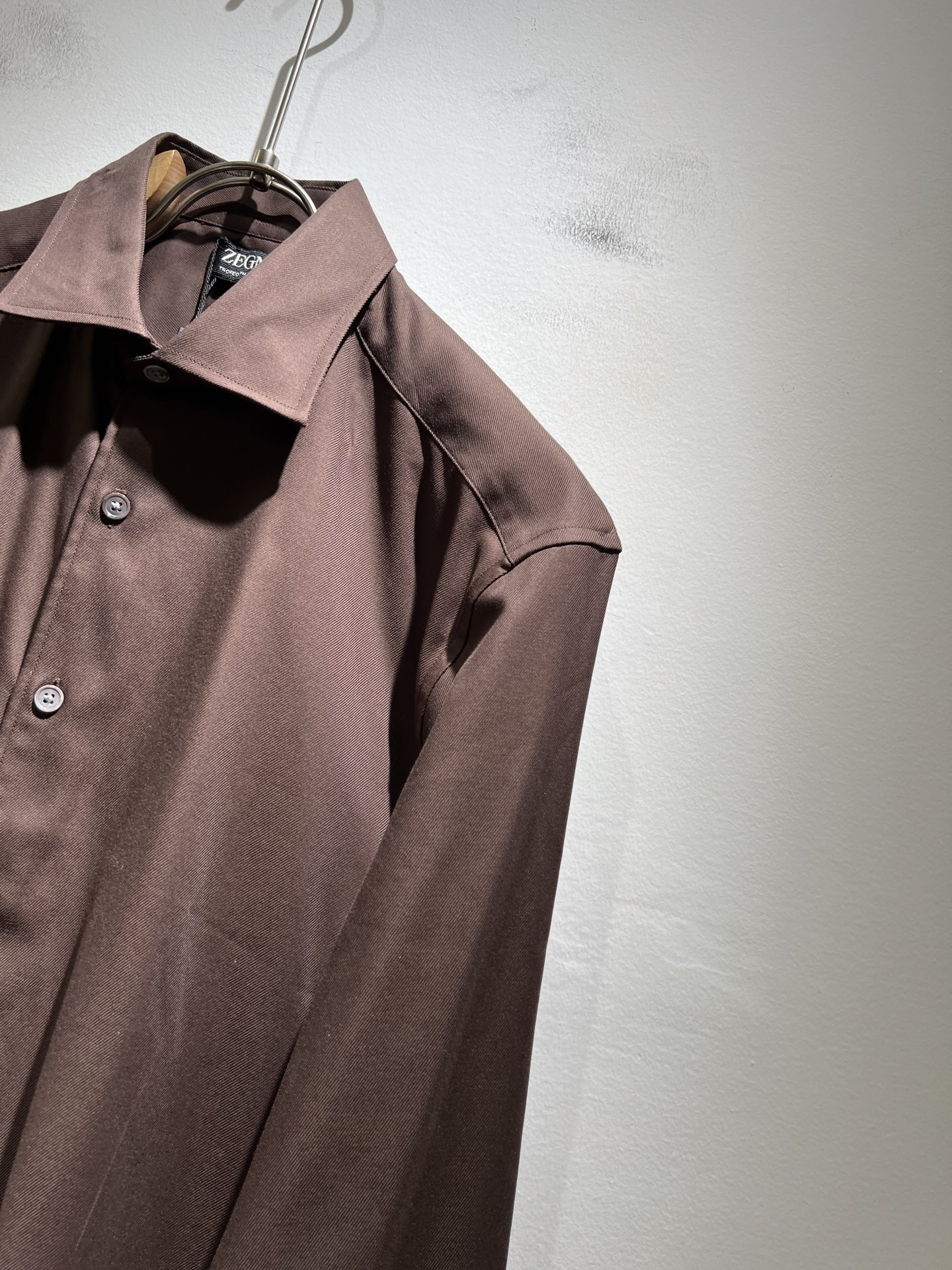  Ermenegildo Zeg*a杰*亚 2025早秋新款男士衬衣，外贸公司订单！客供府绸棉材质，是杰