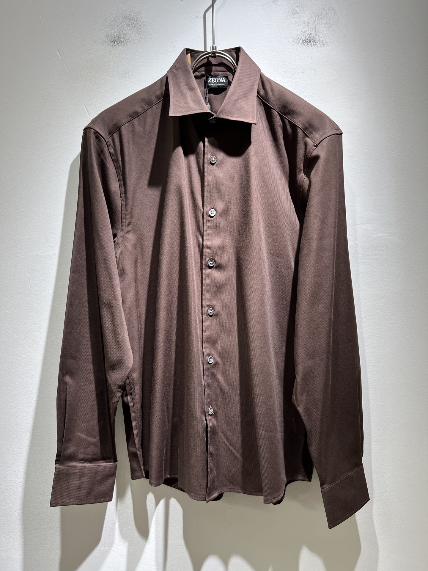  Ermenegildo Zeg*a杰*亚 2025早秋新款男士衬衣，外贸公司订单！客供府绸棉材质，是杰