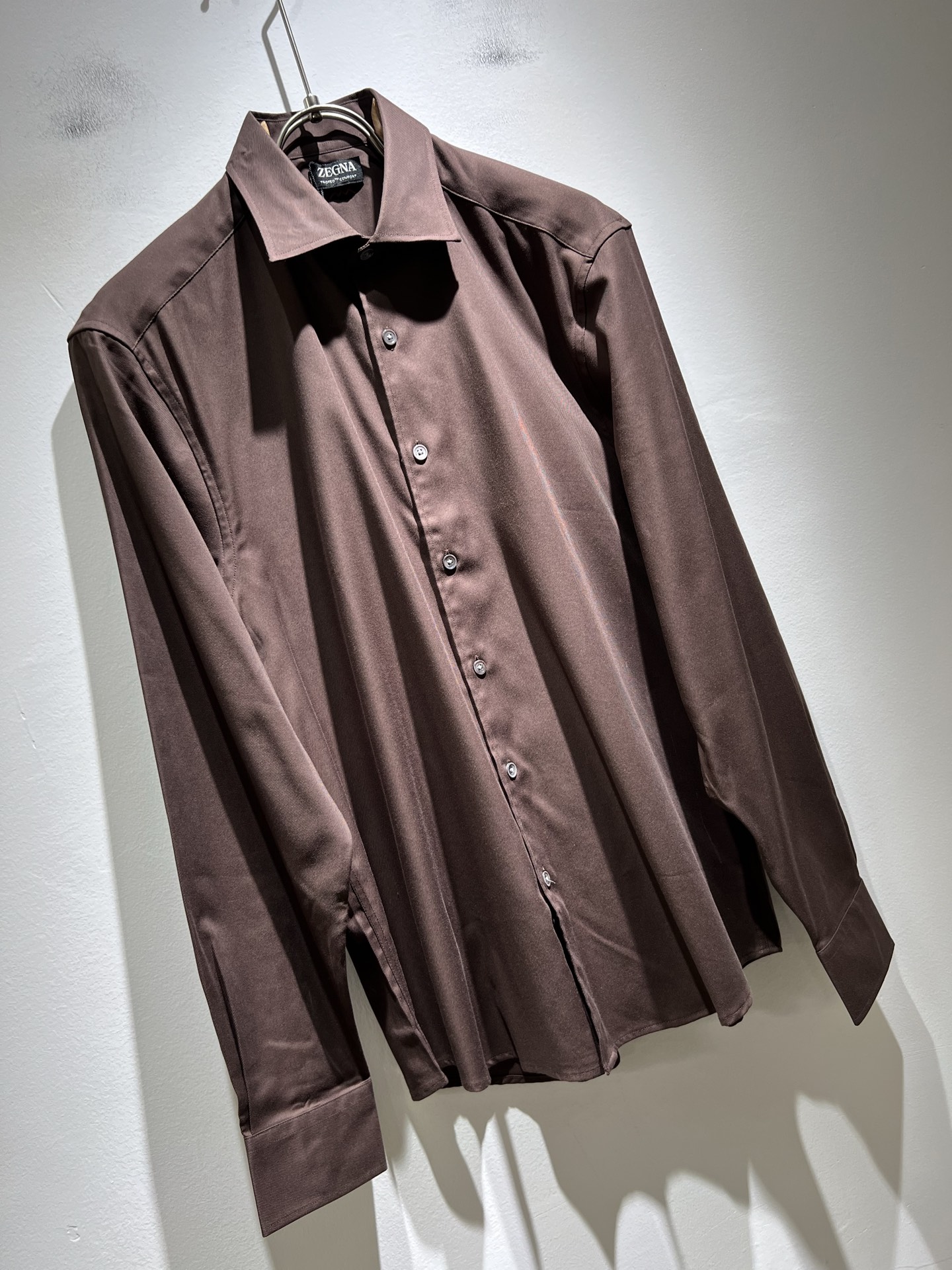  Ermenegildo Zeg*a杰*亚 2025早秋新款男士衬衣，外贸公司订单！客供府绸棉材质，是杰