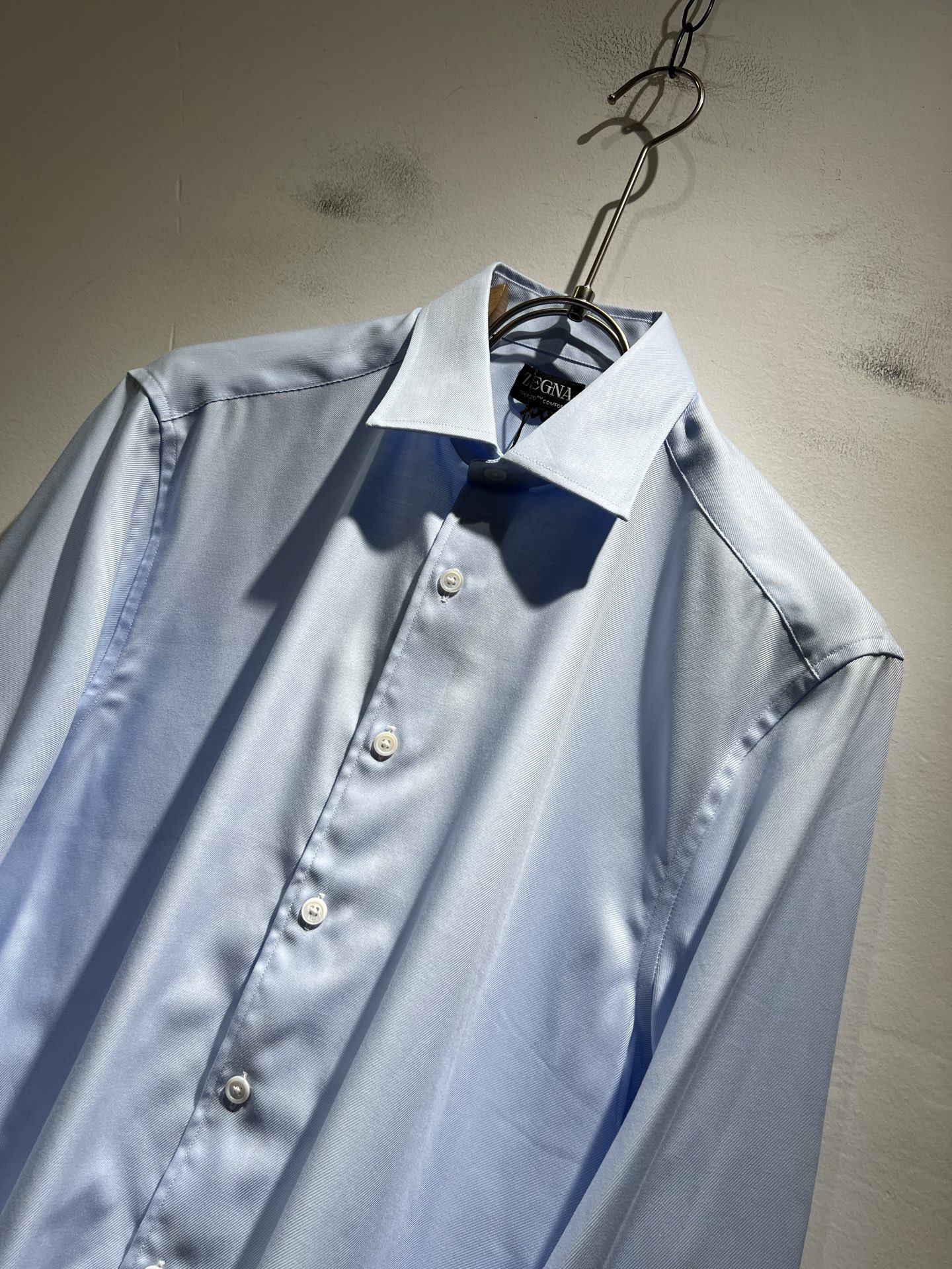  Ermenegildo Zeg*a杰*亚 2025早秋新款男士衬衣，外贸公司订单！客供府绸棉材质，是杰