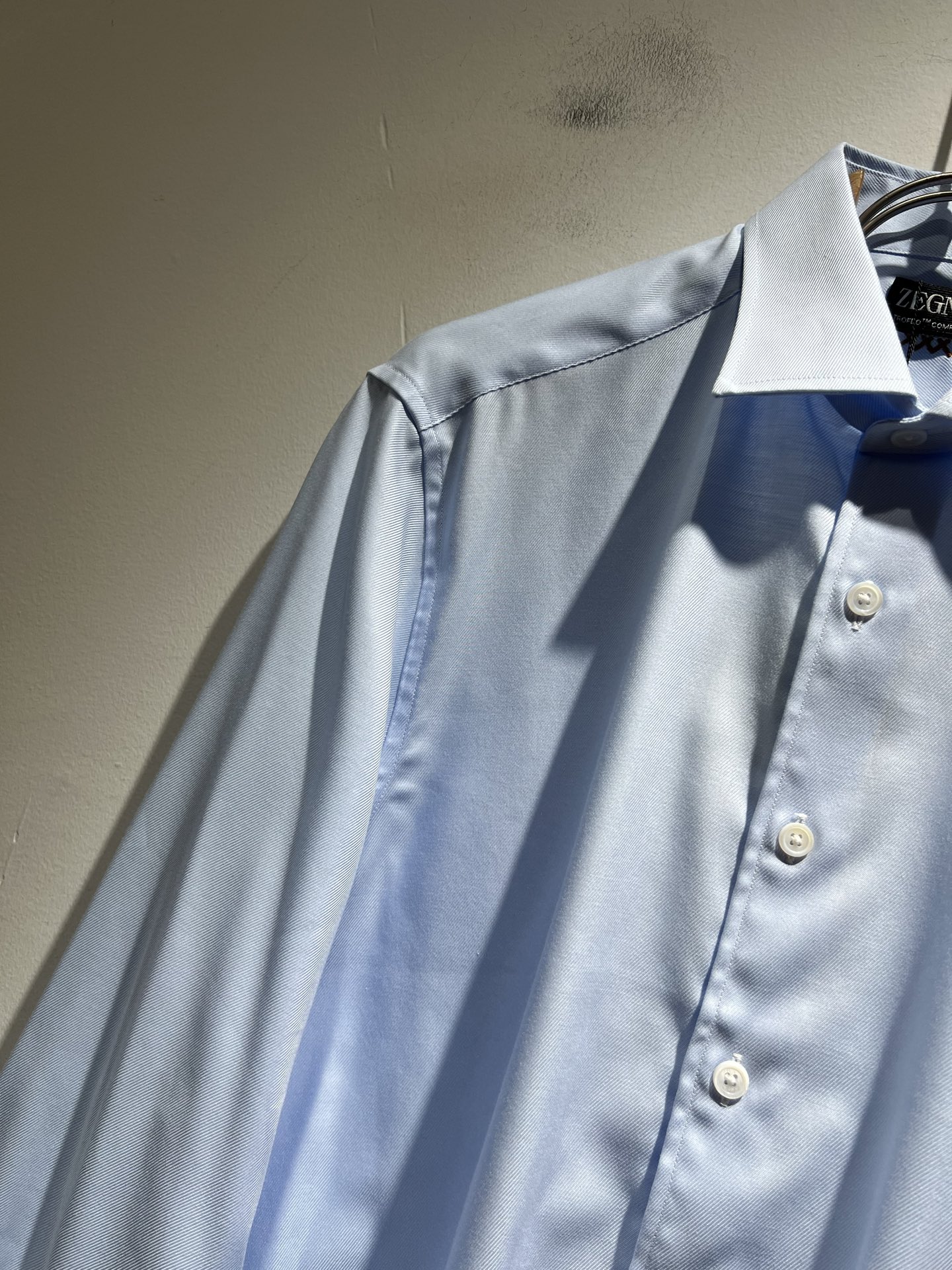  Ermenegildo Zeg*a杰*亚 2025早秋新款男士衬衣，外贸公司订单！客供府绸棉材质，是杰