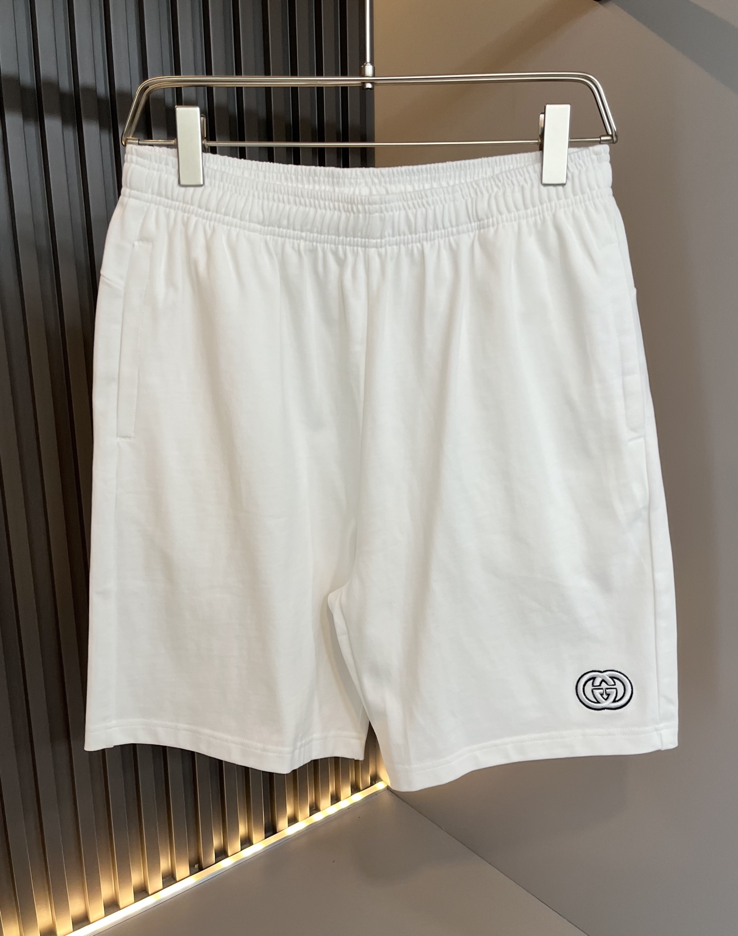  Gucc*古家 2025春夏系列基础圆领套休闲套装，男女同情侣款👫休闲宽松棉质圆领短袖T恤衫！贸易公司