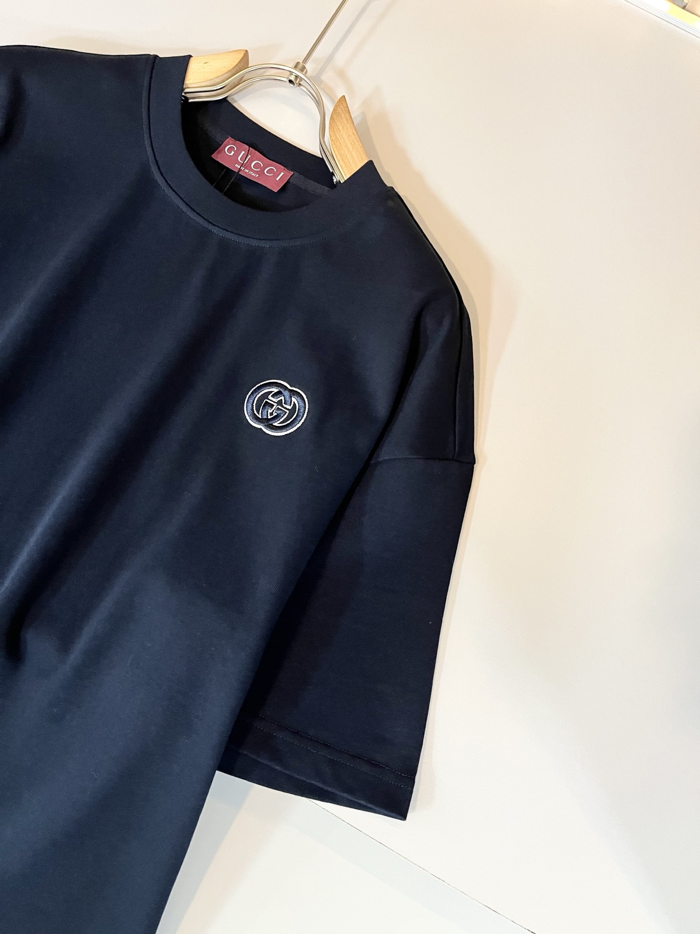  Gucc*古家 2025春夏系列基础圆领套休闲套装，男女同情侣款👫休闲宽松棉质圆领短袖T恤衫！贸易公司
