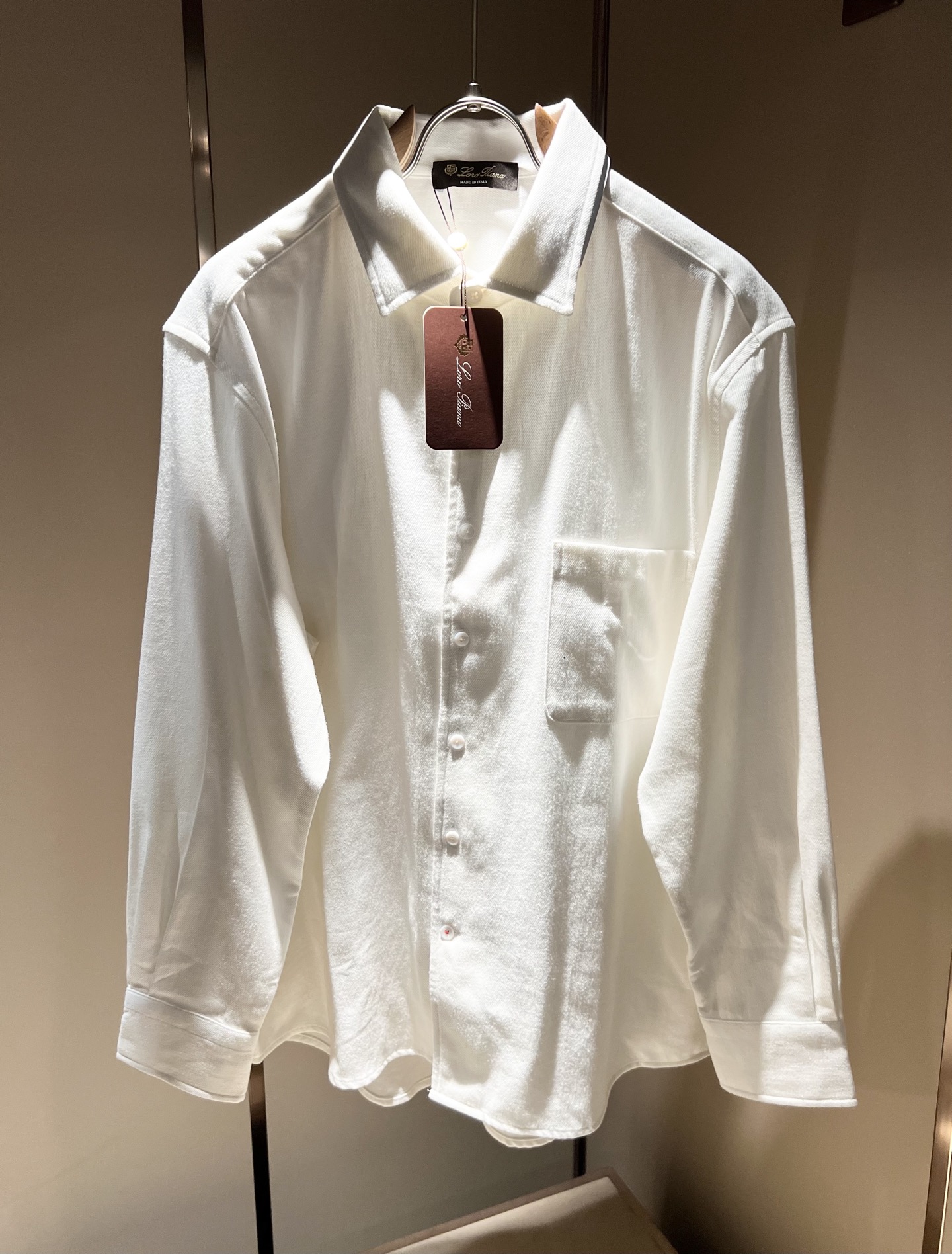  Loro Piana诺悠翩雅 2025春夏男士衬衣，最新的贸易订单全品相！！网红款！上身舒适透气，不僵