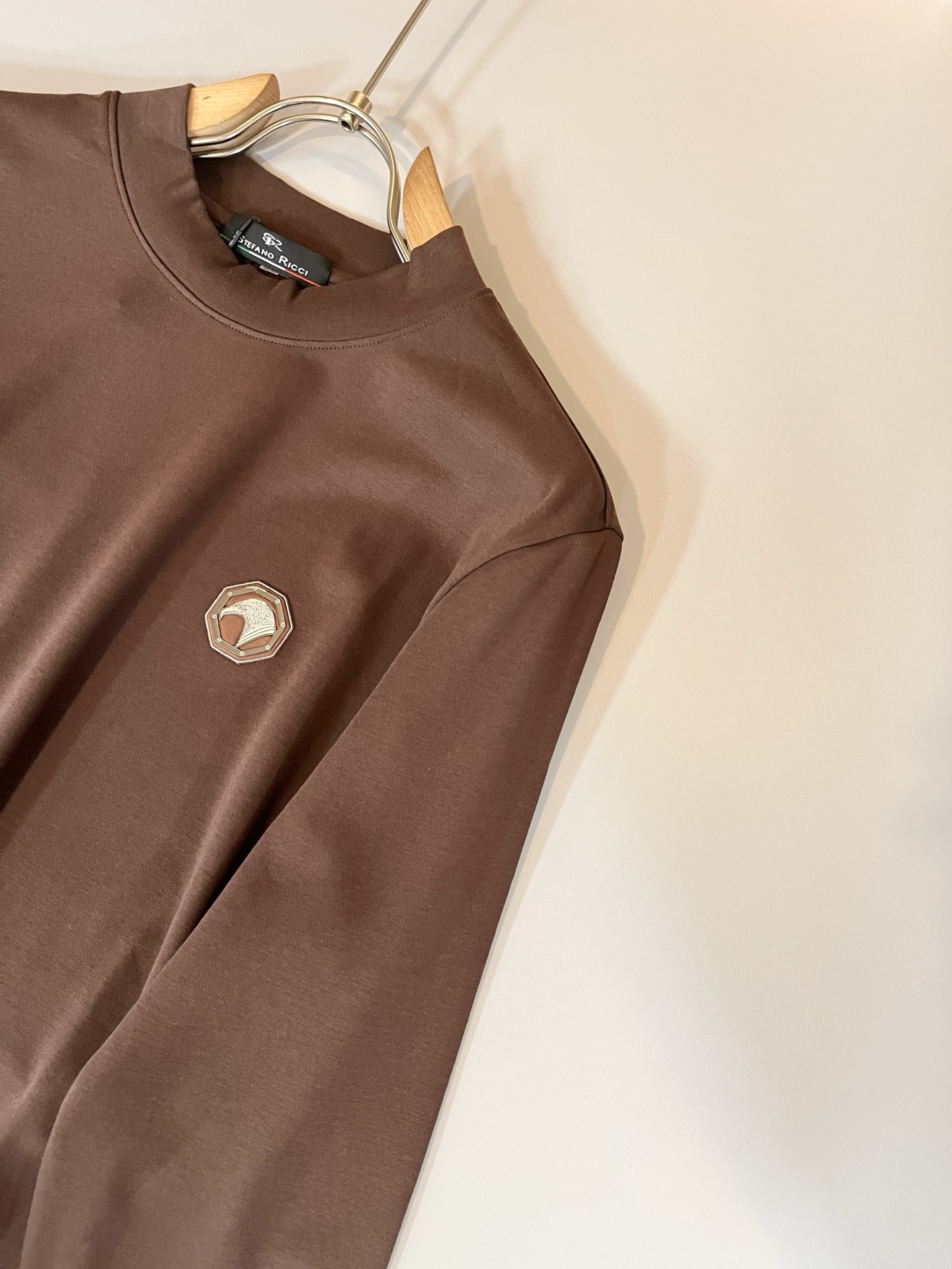 STEFANO RIC*I/史蒂芬.尼治 2025秋冬男士原单打底衫，重磅推荐！品质“牛啤” 此款TEE