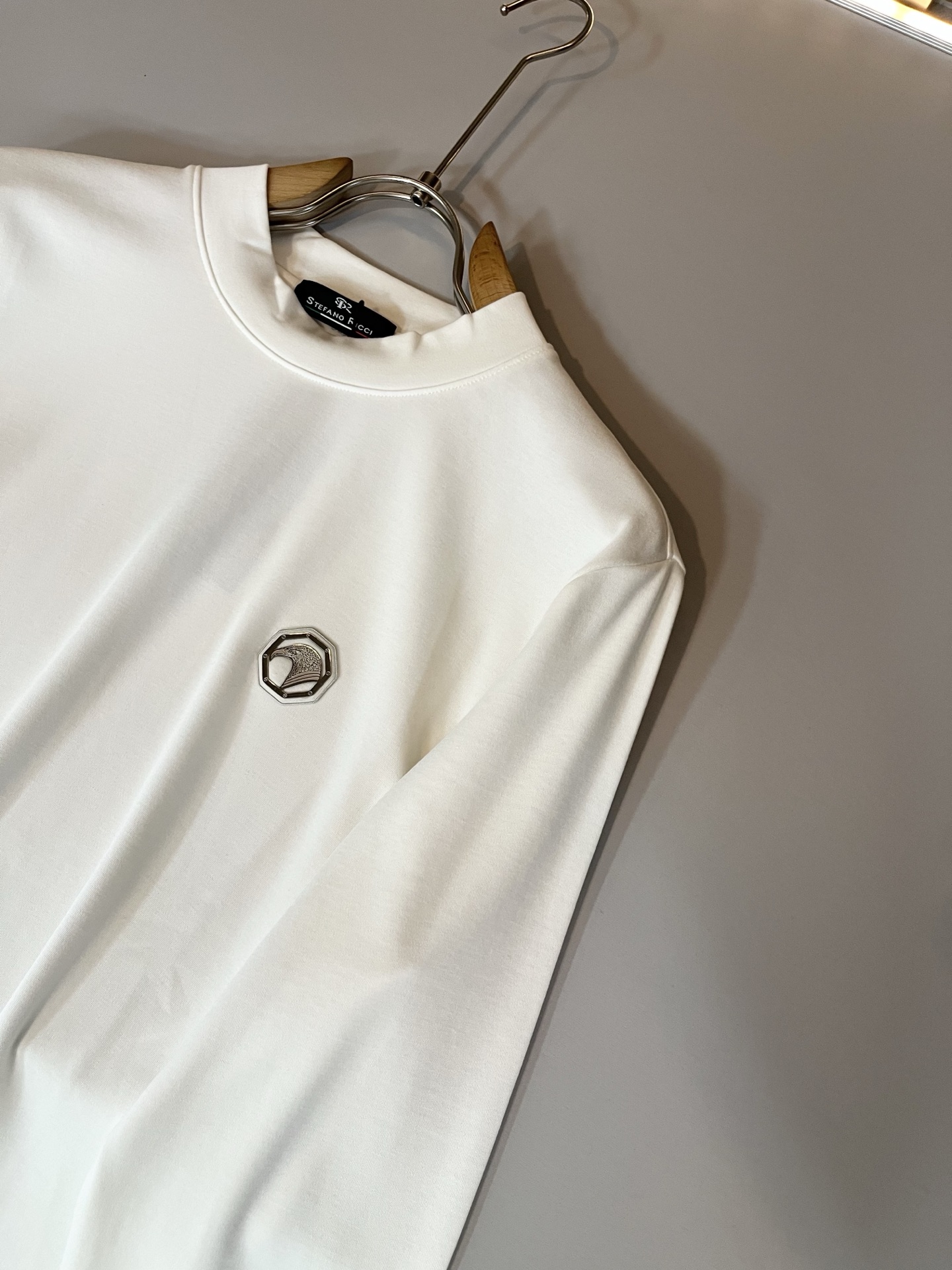 STEFANO RIC*I/史蒂芬.尼治 2025秋冬男士原单打底衫，重磅推荐！品质“牛啤” 此款TEE