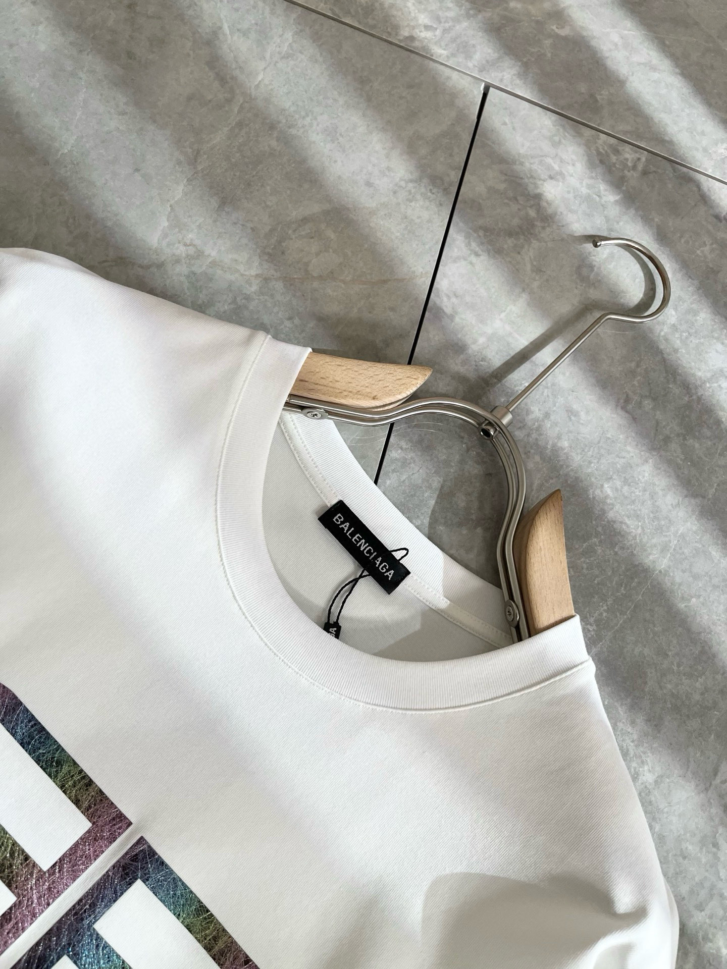 BALENCIA*巴黎*家 2025春夏新款男女同情侣款👫休闲宽松棉质圆领短袖T恤衫！贸易公司渠道稀出，