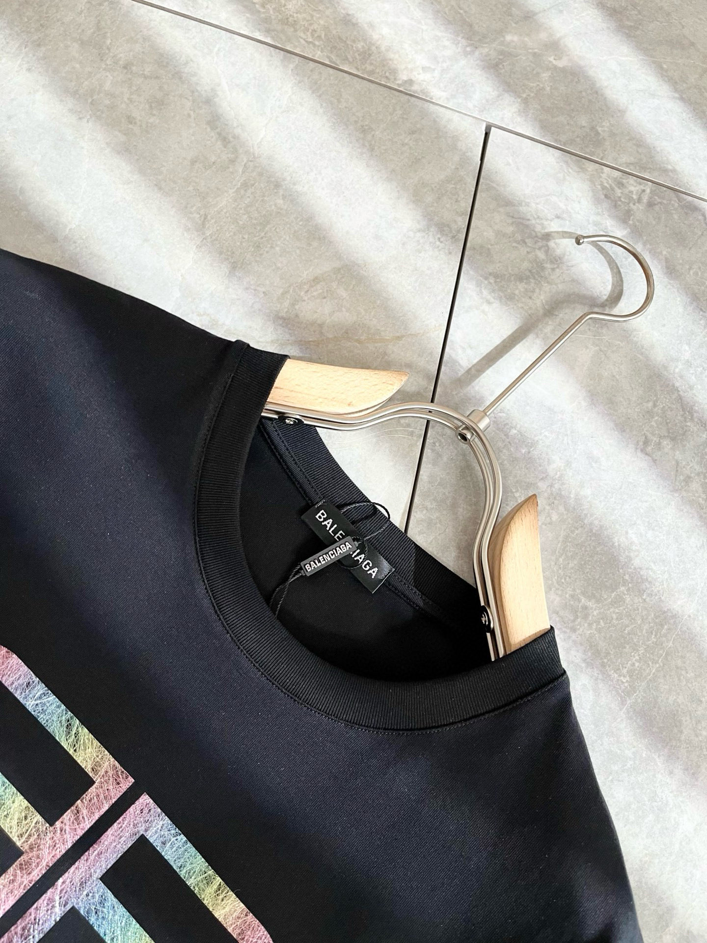 BALENCIA*巴黎*家 2025春夏新款男女同情侣款👫休闲宽松棉质圆领短袖T恤衫！贸易公司渠道稀出，