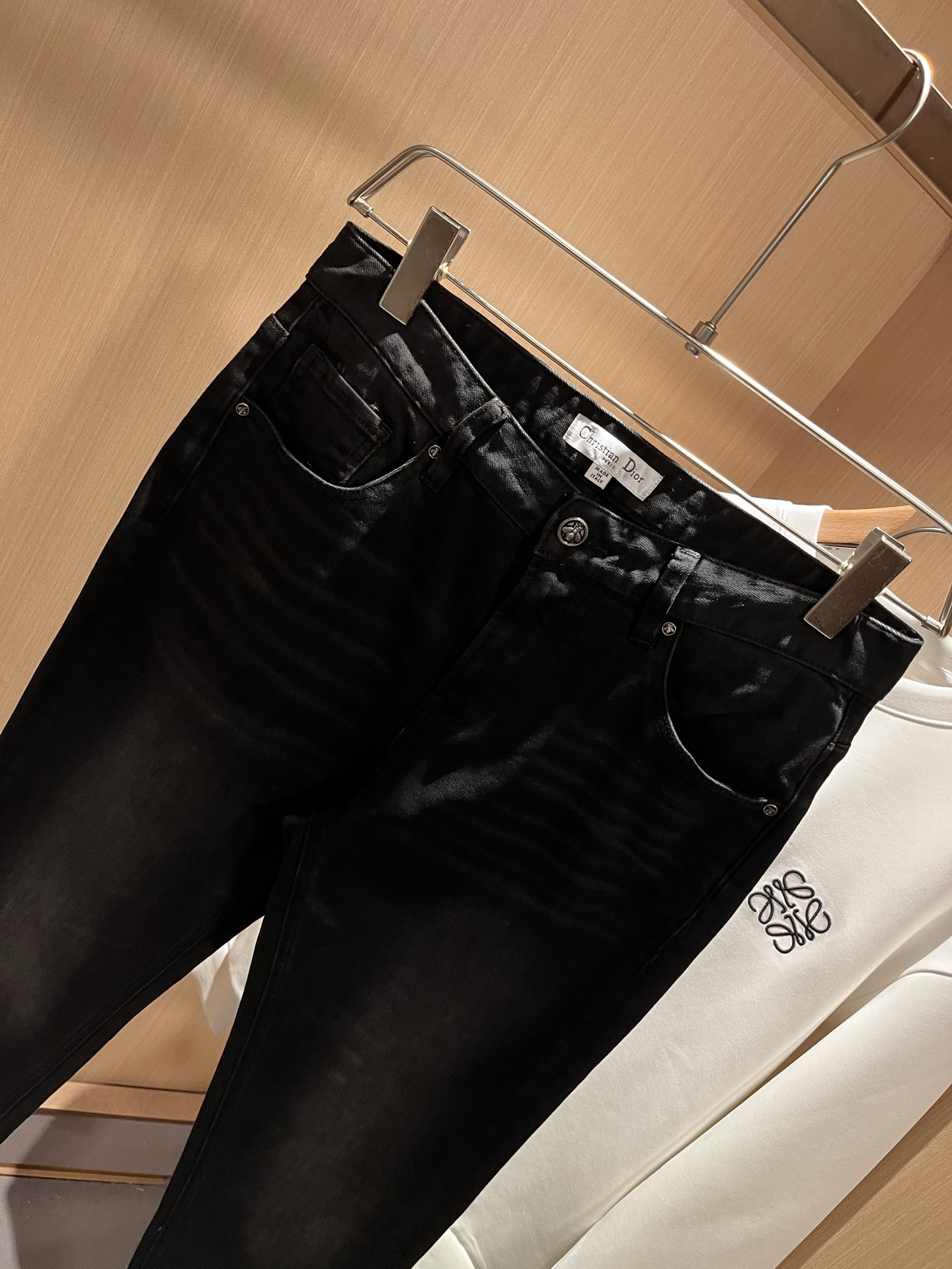  Dio*r 迪家 2025秋冬男士水洗小直筒牛仔裤！贸易公司渠道牛货，品相超赞，时尚圈万能的百搭裤王，