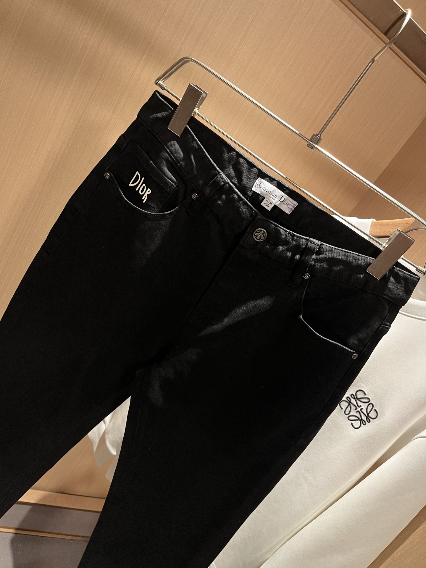  Dio*r 迪家 2025秋冬男士水洗小直筒牛仔裤！贸易公司渠道牛货，品相超赞，时尚圈万能的百搭裤王，