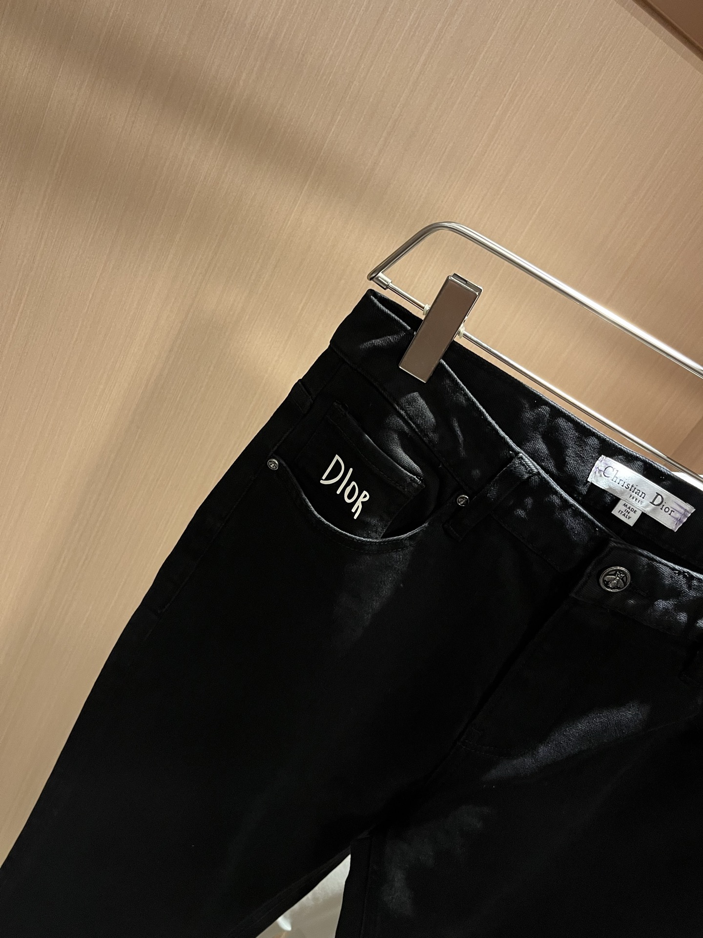  Dio*r 迪家 2025秋冬男士水洗小直筒牛仔裤！贸易公司渠道牛货，品相超赞，时尚圈万能的百搭裤王，