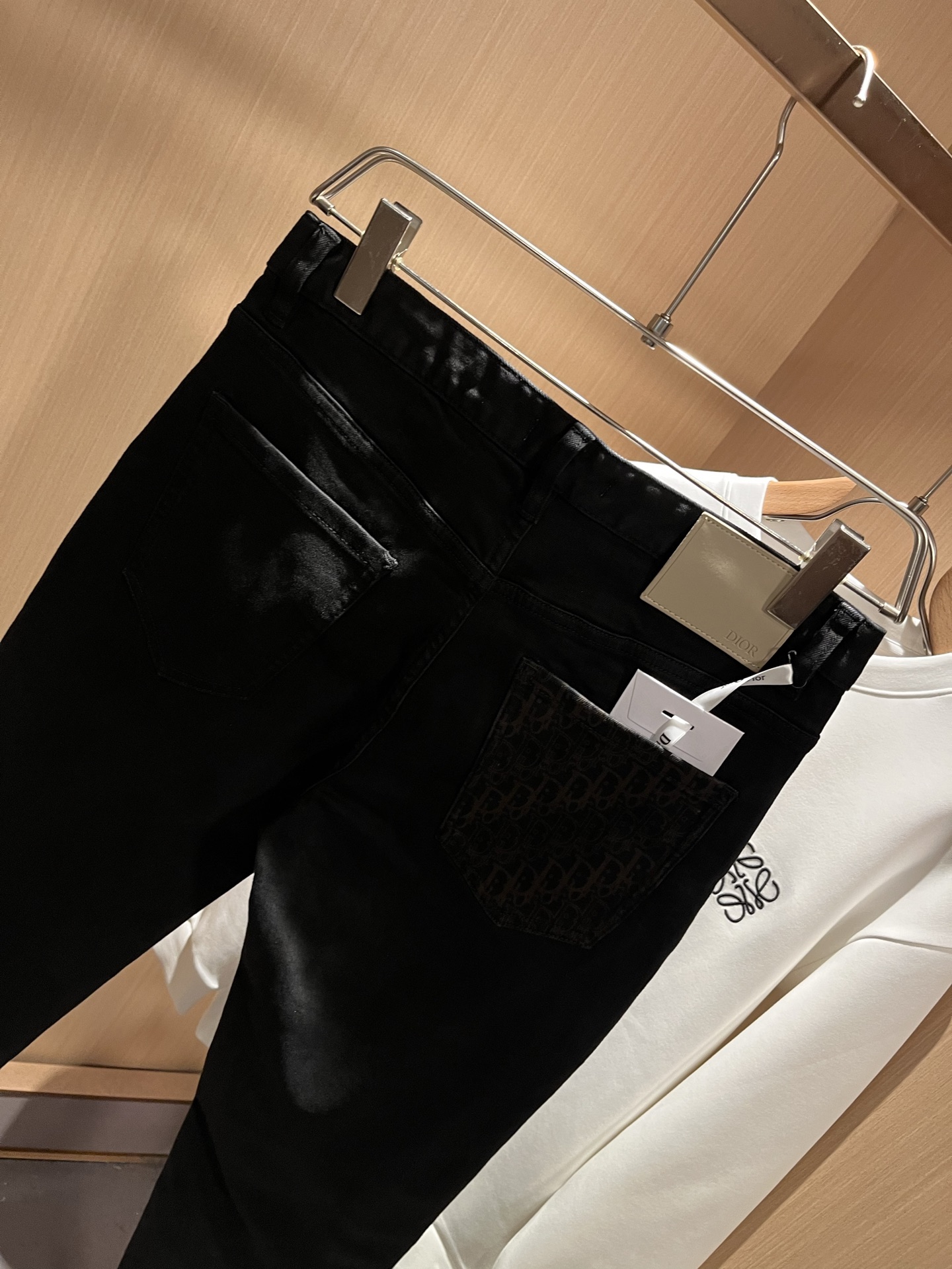  Dio*r 迪家 2025秋冬男士水洗小直筒牛仔裤！贸易公司渠道牛货，品相超赞，时尚圈万能的百搭裤王，