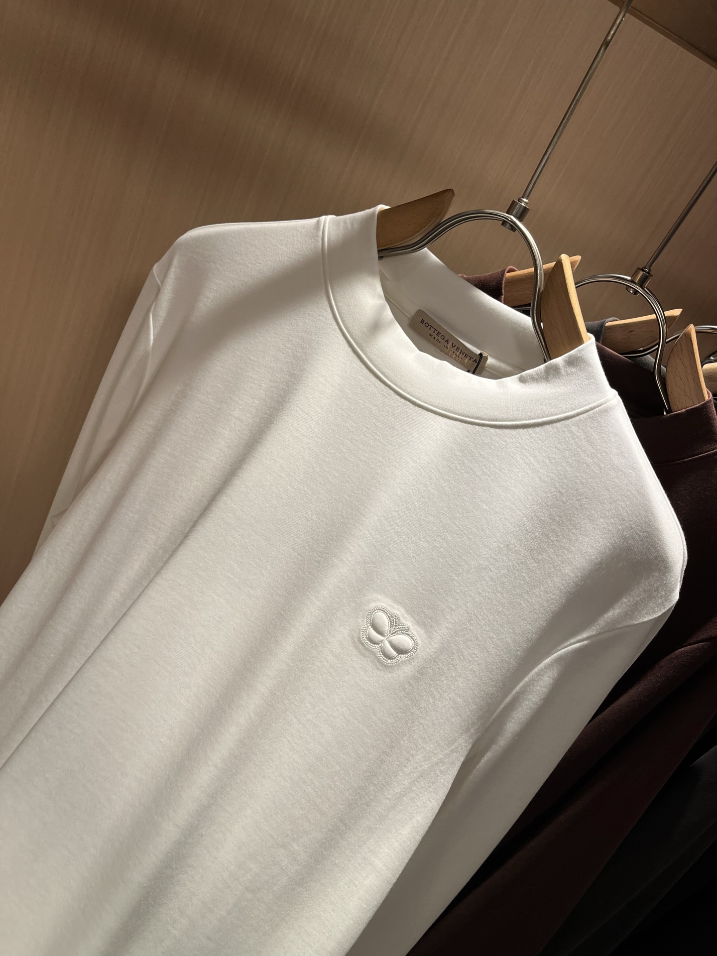 BottegaVene*a宝*嘉 2025秋冬新款男士打底衫，这是今年目前为止最牛批的一款纯色高品质面料