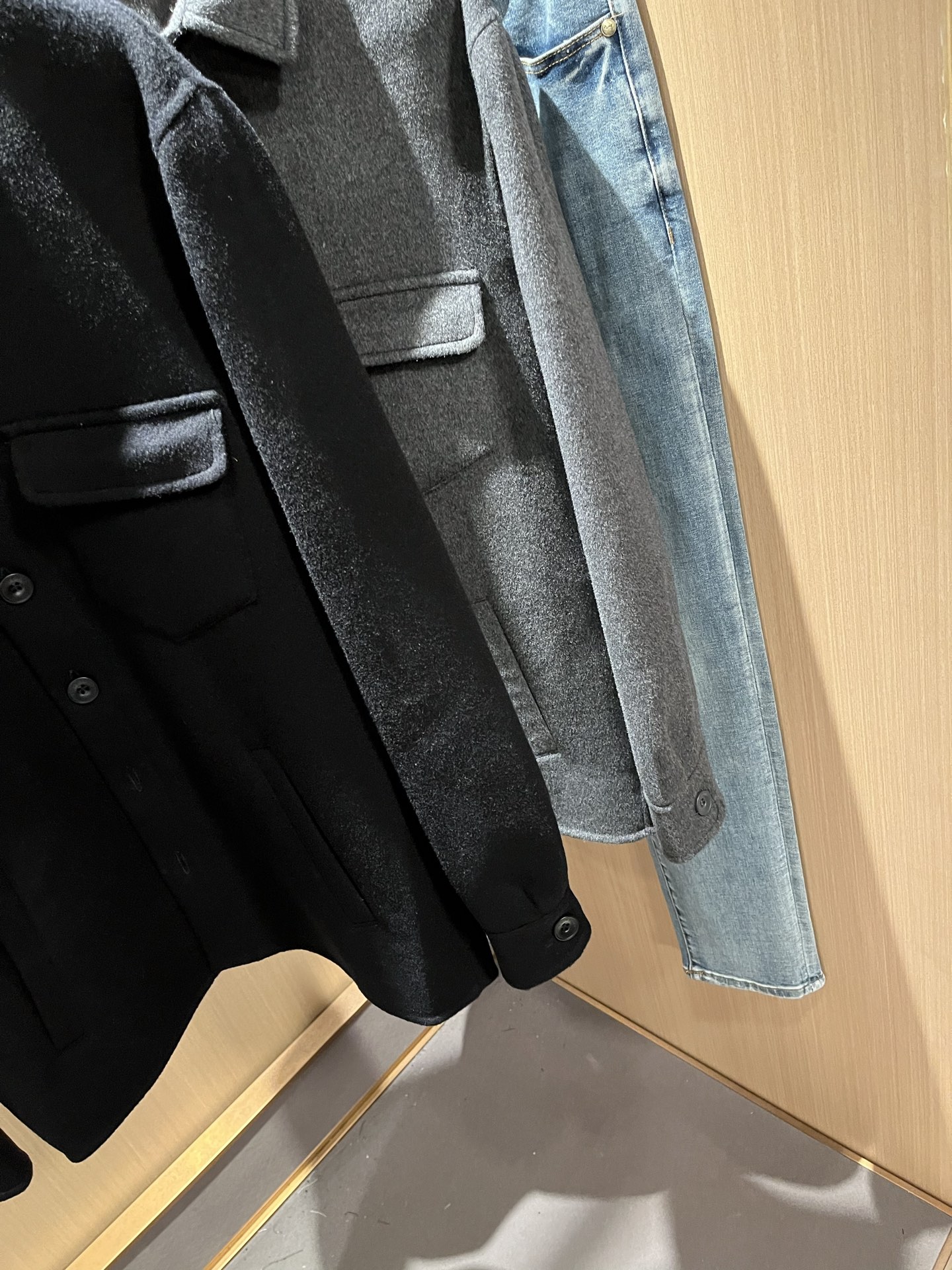  Loro Piana诺悠翩雅 2025秋冬新品男士休闲夹克外套，外贸公司订单！客供羊毛呢材质，经典的专