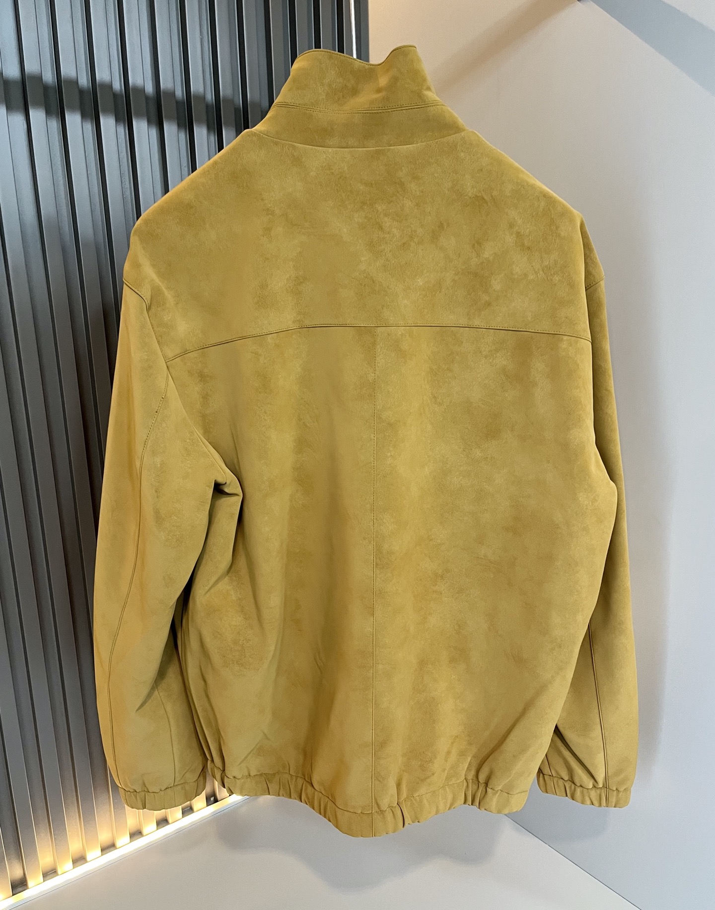 Loro Piana诺悠翩雅 2025秋冬新品男士休闲夹克外套，外贸公司订单！客供仿鹿绒材质，经典的专有