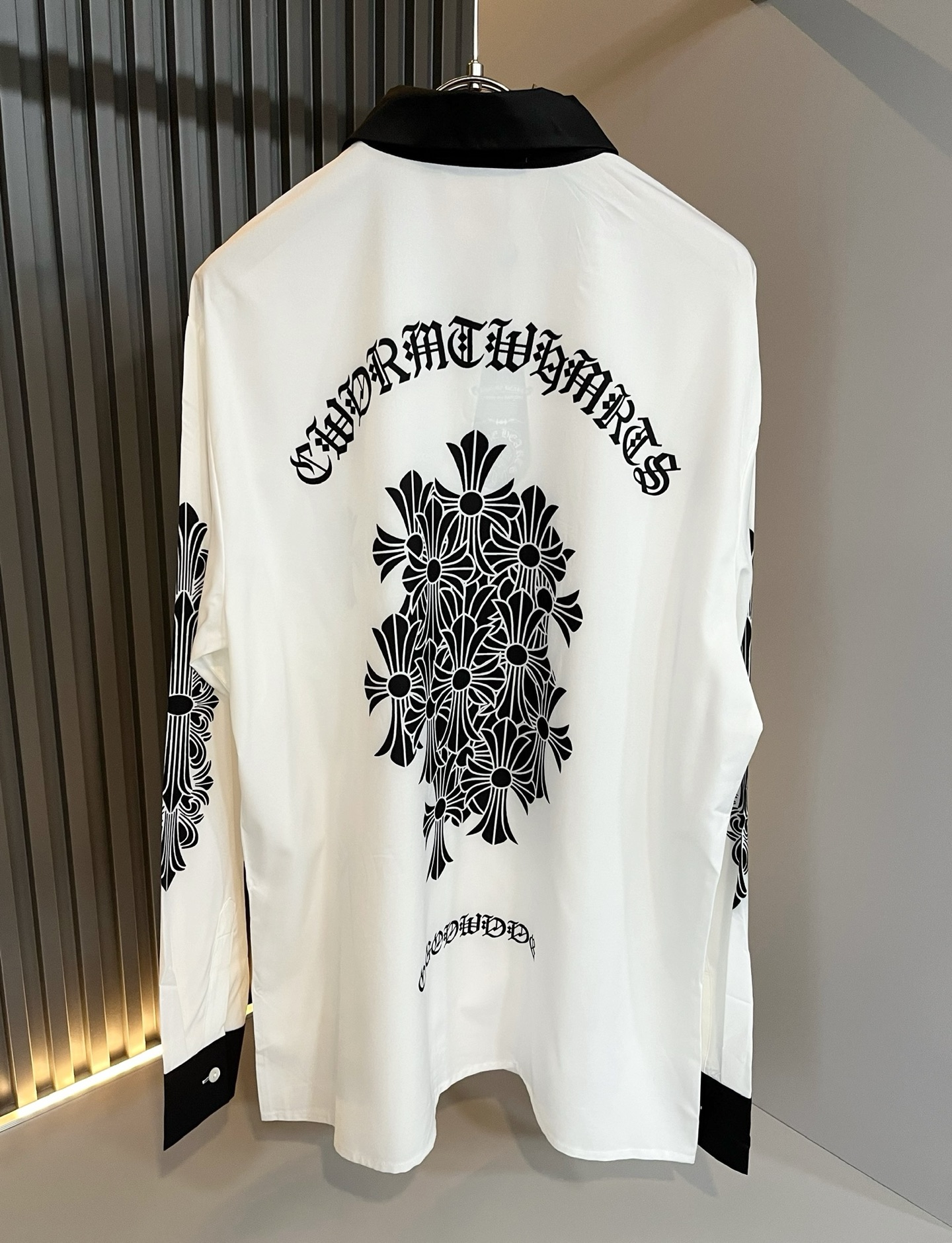 Chrome hear*s克*心 2025春夏新款男士衬衣，经典银饰辅料系列！男女同款一款让你从心底认可