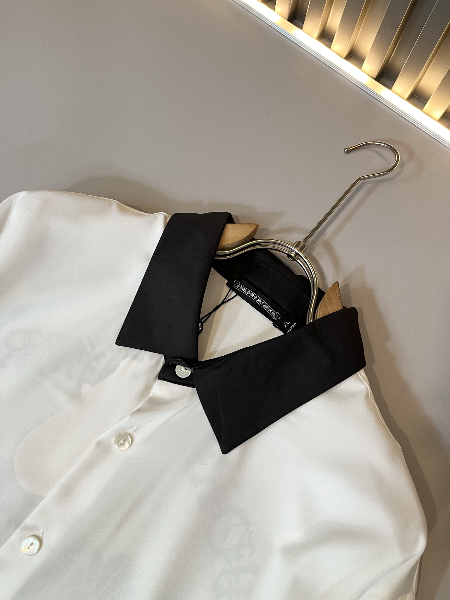 Chrome hear*s克*心 2025春夏新款男士衬衣，经典银饰辅料系列！男女同款一款让你从心底认可