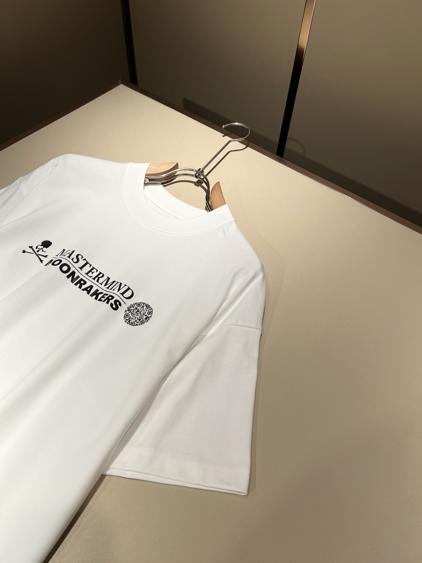  MMJ 2025春夏新款男女同款👫短袖T恤，原厂订单渠道，极具个性高级风，标志logo图案压胶工艺设计