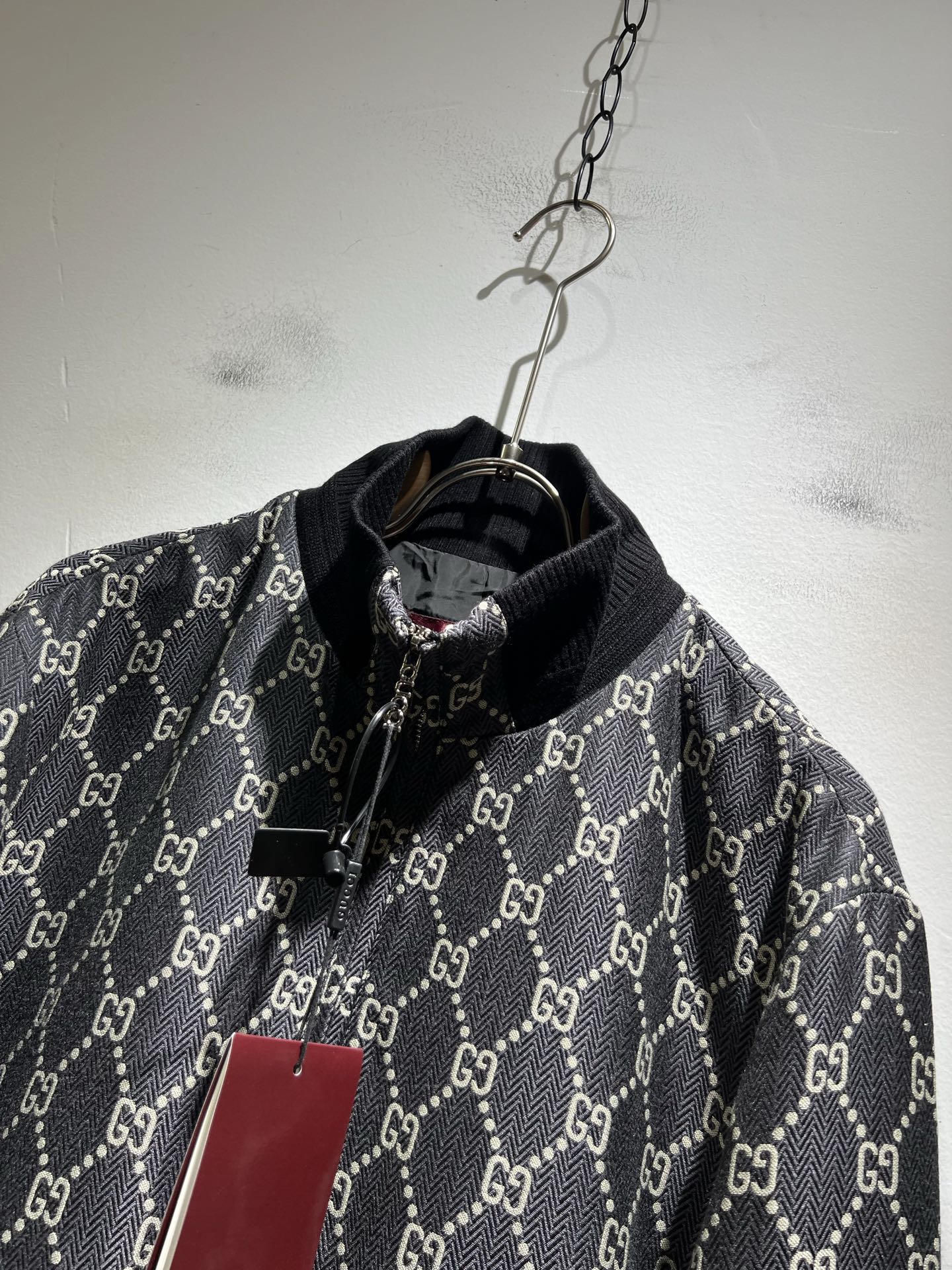  Gucc*古家 2025秋冬最新系列！男女同款👫夹克外套，贸易公司渠道稀出，同步官网发售 ！    新