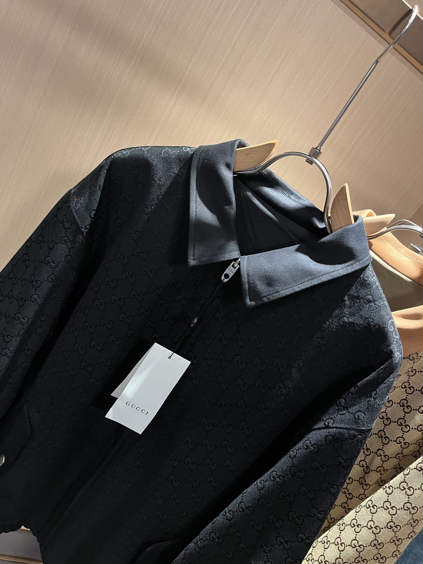 Gucc*古家 ⚠️双面夹克！2025秋冬最新系列！男女同款👫夹克外套，贸易公司渠道稀出，同步官网发售 