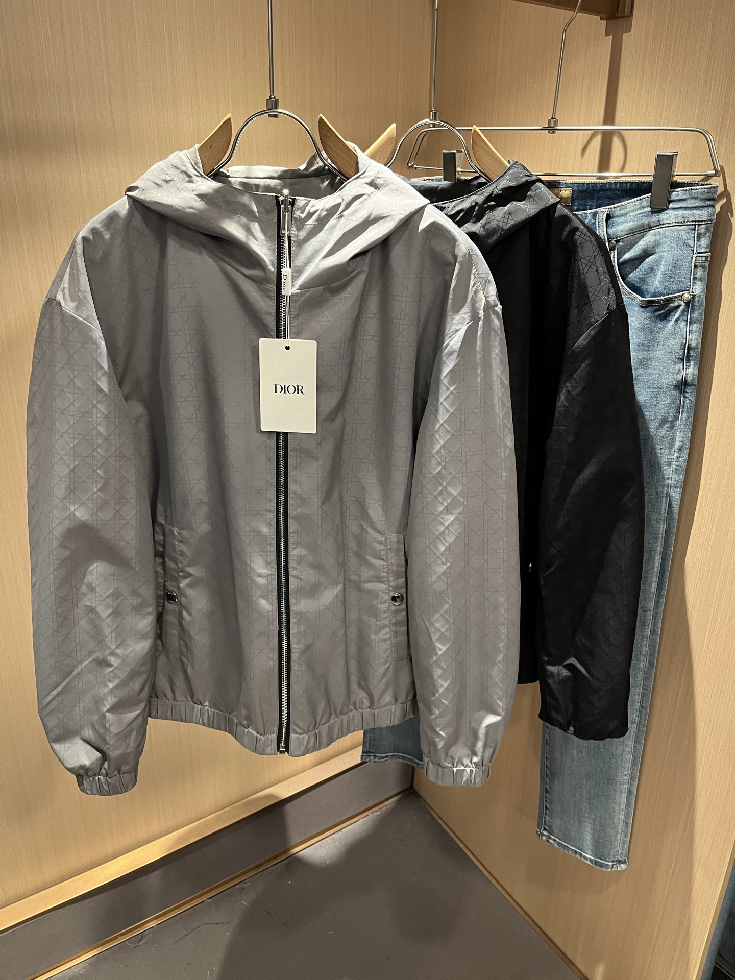  Dio*r迪*奥⚠️双面穿！2025秋冬男女同款👫夹克外套，最新时尚休闲夹克，贸易公司渠道稀出，同步官