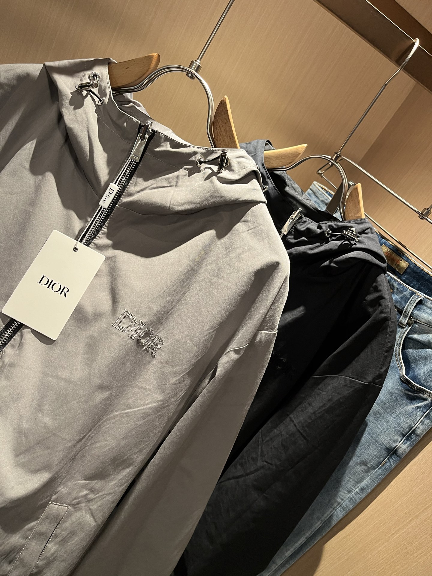  Dio*r迪*奥⚠️双面穿！2025秋冬男女同款👫夹克外套，最新时尚休闲夹克，贸易公司渠道稀出，同步官