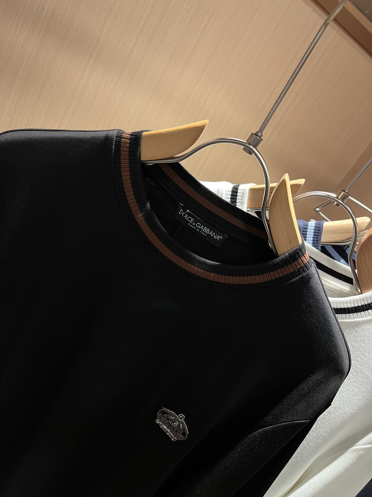  Dolce&Gabba*a 杜嘉*纳2025秋冬新款男女同款👫打底长袖T恤，专柜同步发售！定制专属纯棉