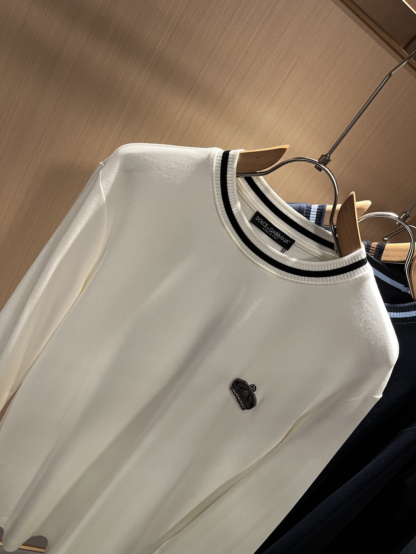 Dolce&Gabba*a 杜嘉*纳2025秋冬新款男女同款👫打底长袖T恤，专柜同步发售！定制专属纯棉