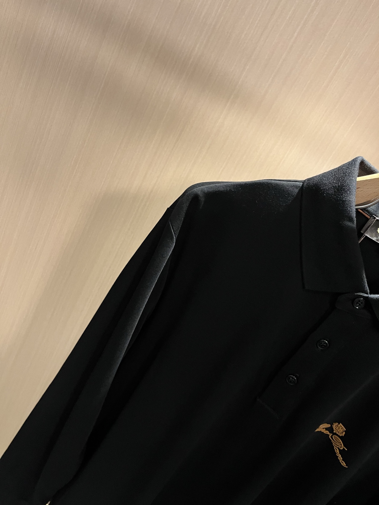  Loro Piana诺悠翩雅 2025秋冬男士翻领长袖Polo衫，最新的贸易订单，全品相！！网红款！上