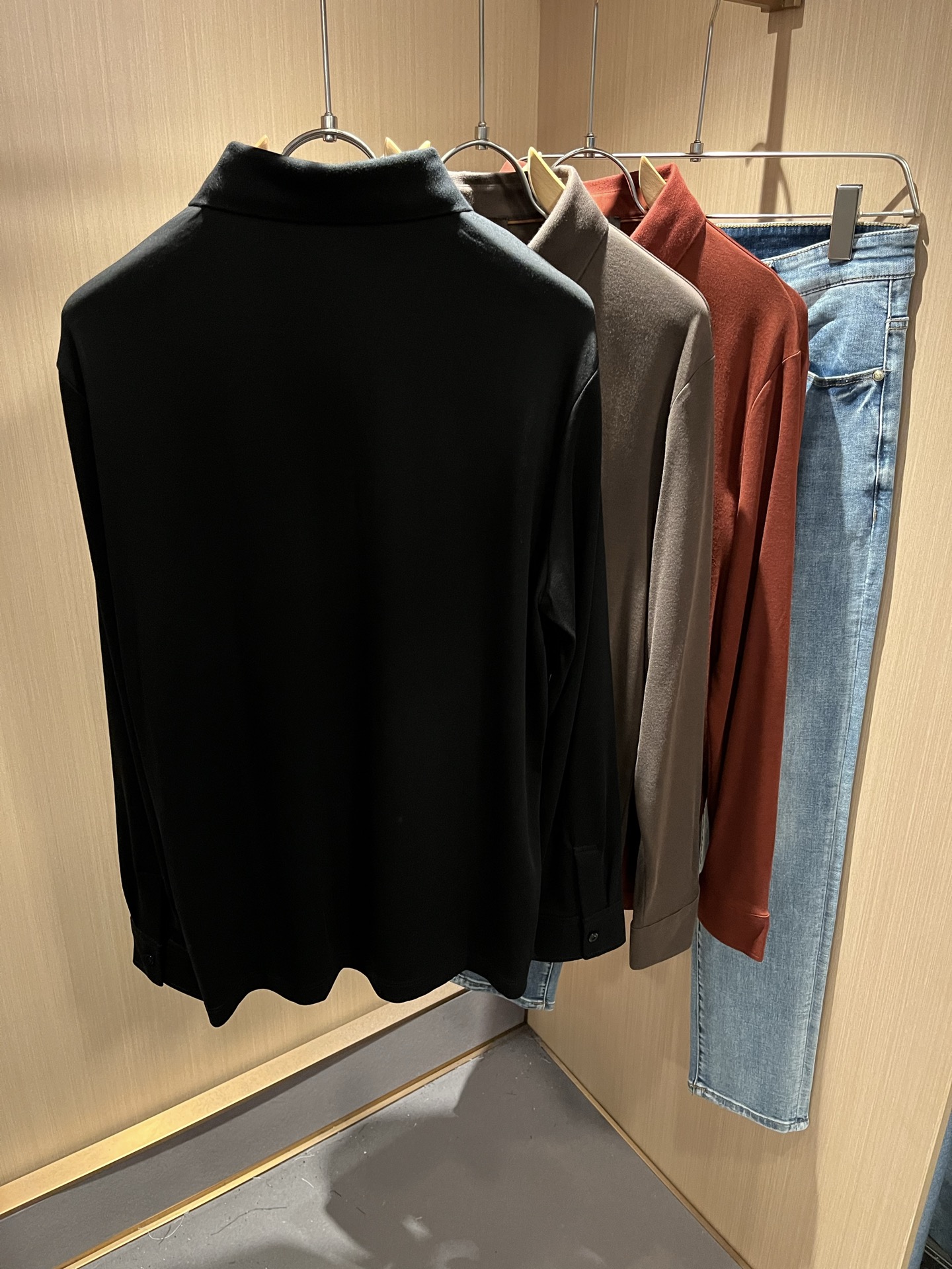  Loro Piana诺悠翩雅 2025秋冬男士翻领长袖Polo衫，最新的贸易订单，全品相！！网红款！上