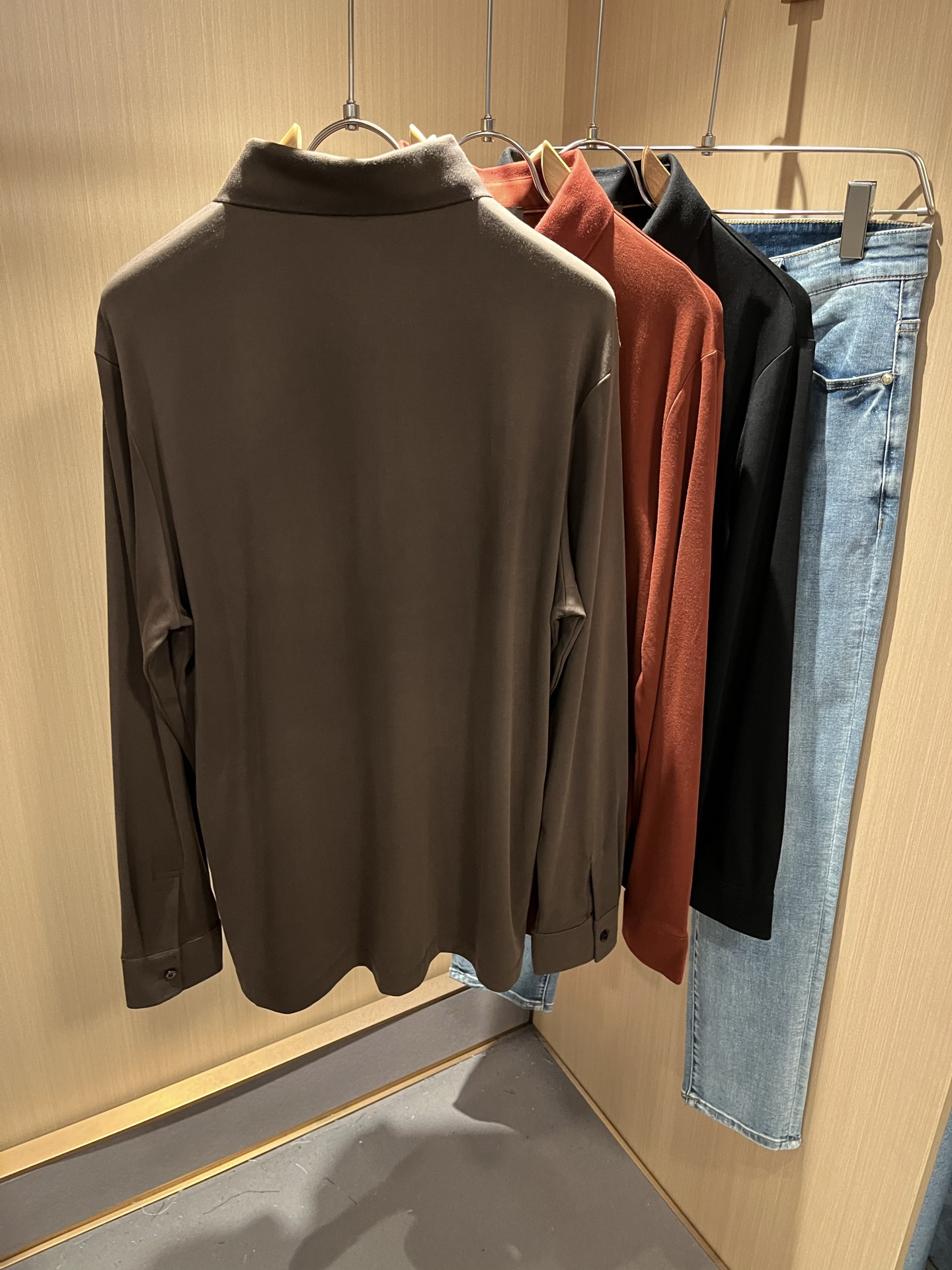  Loro Piana诺悠翩雅 2025秋冬男士翻领长袖Polo衫，最新的贸易订单，全品相！！网红款！上