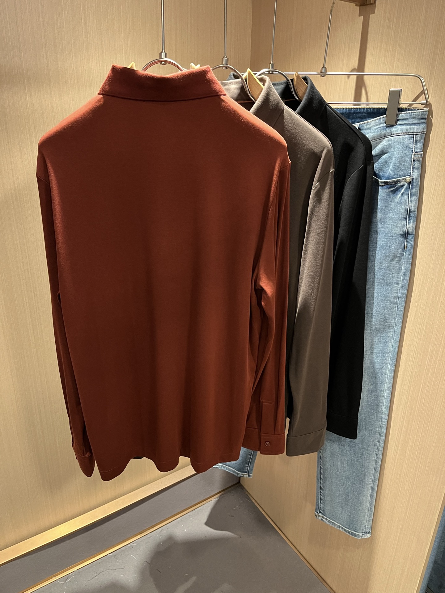  Loro Piana诺悠翩雅 2025秋冬男士翻领长袖Polo衫，最新的贸易订单，全品相！！网红款！上