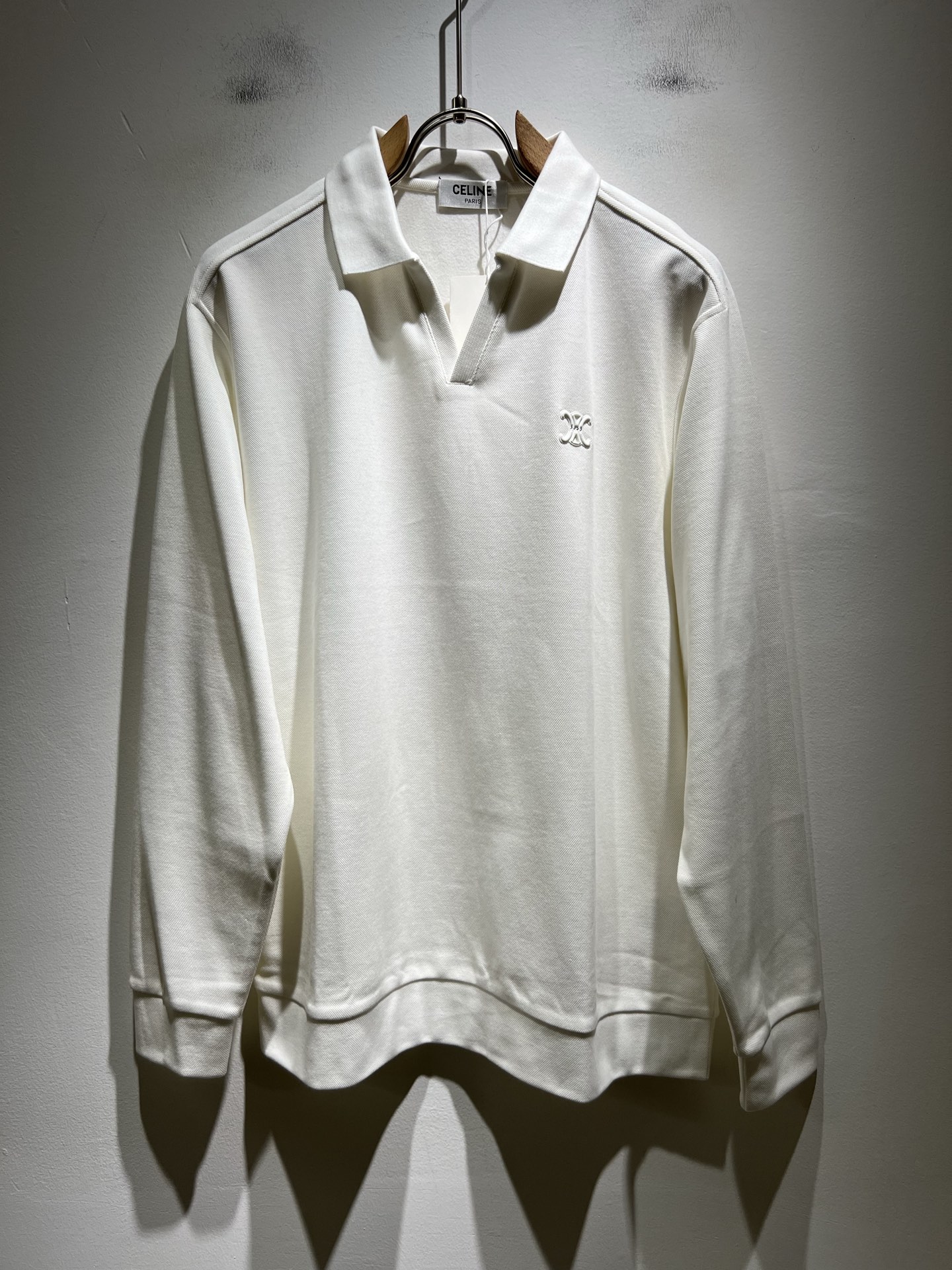  CELIN*瑟琳 2025秋冬新款时尚休闲长袖Polo衫，贸易公司渠道稀出，同步官网发售！25年秋冬时
