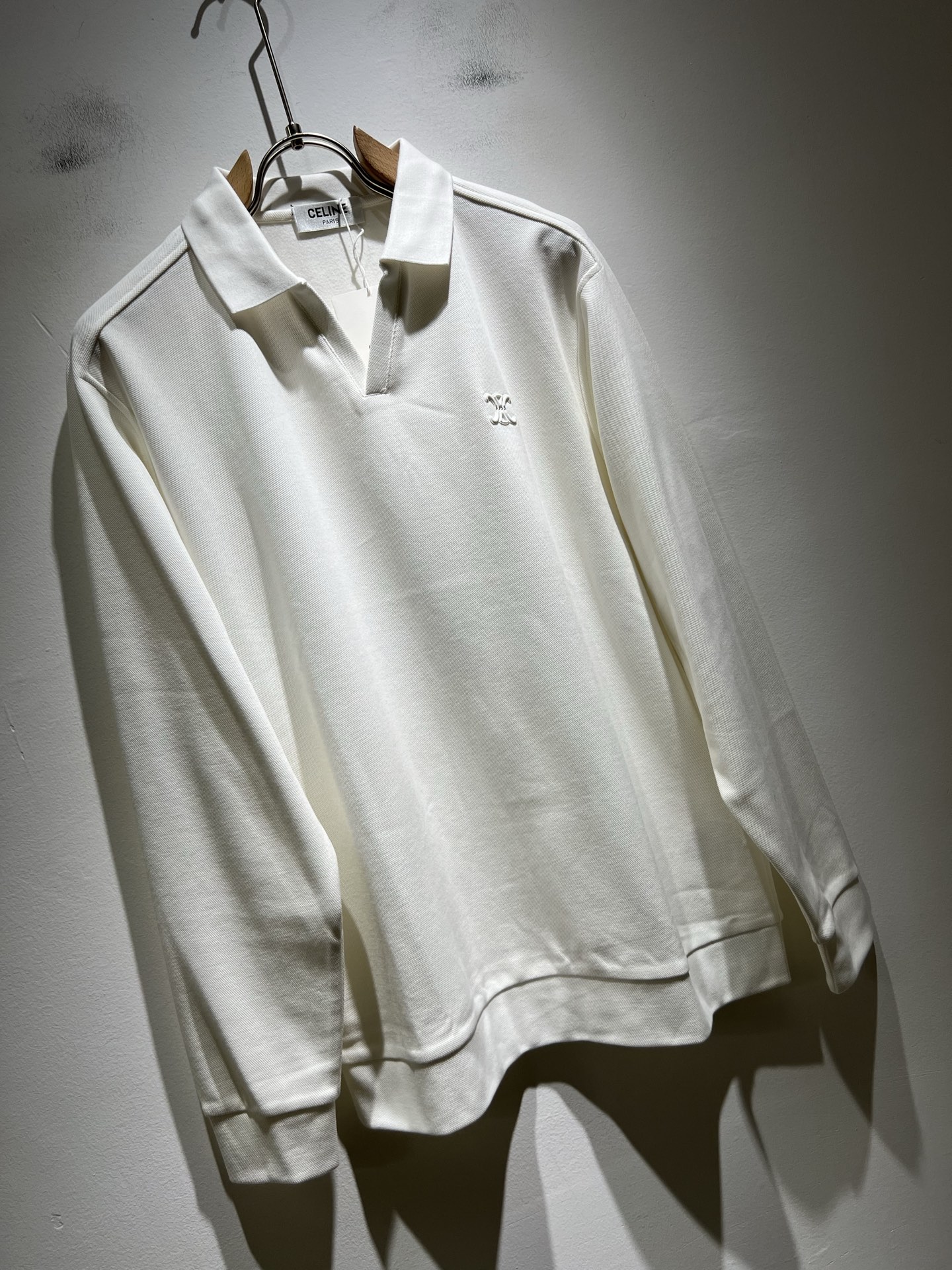  CELIN*瑟琳 2025秋冬新款时尚休闲长袖Polo衫，贸易公司渠道稀出，同步官网发售！25年秋冬时