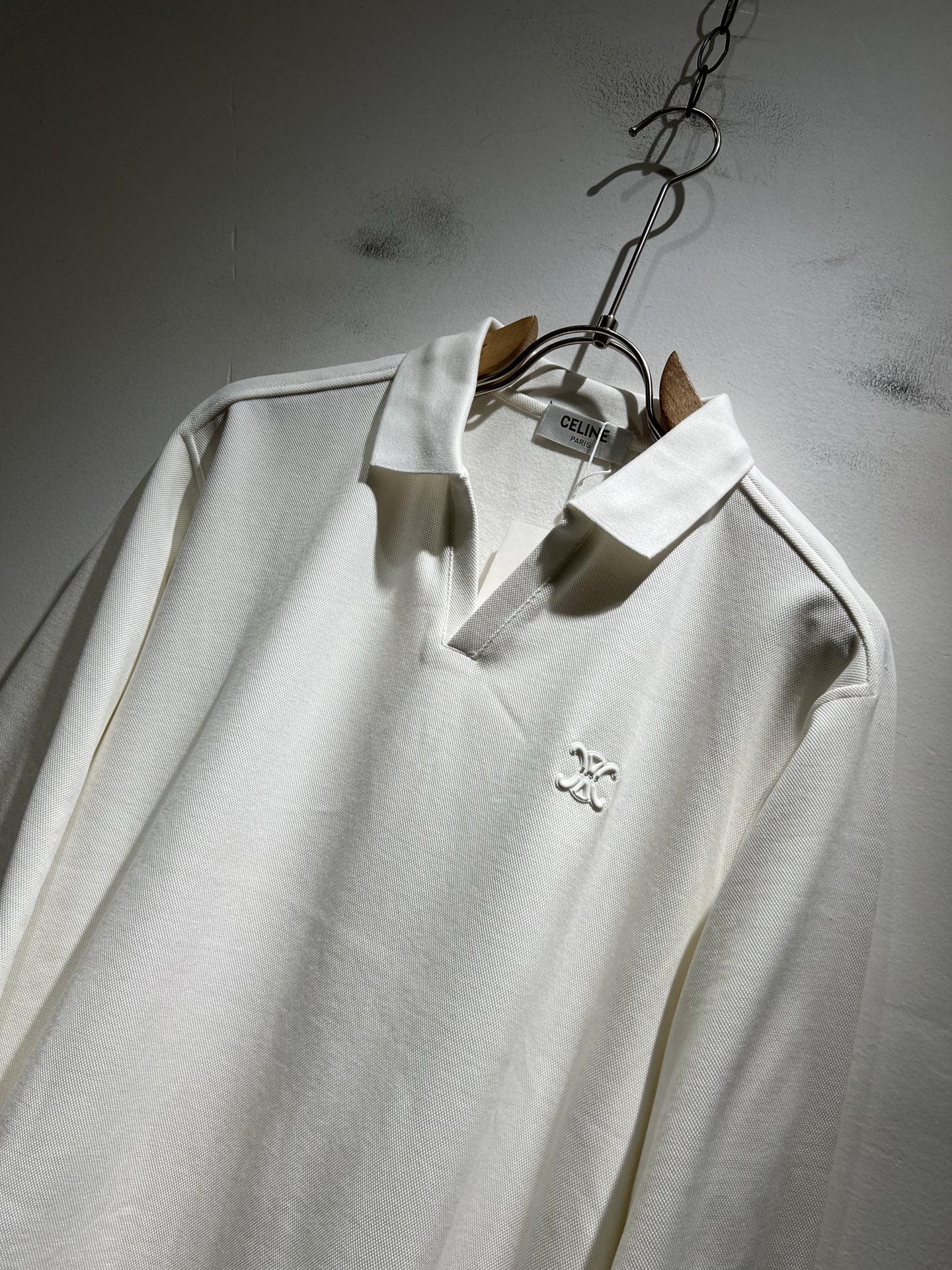  CELIN*瑟琳 2025秋冬新款时尚休闲长袖Polo衫，贸易公司渠道稀出，同步官网发售！25年秋冬时