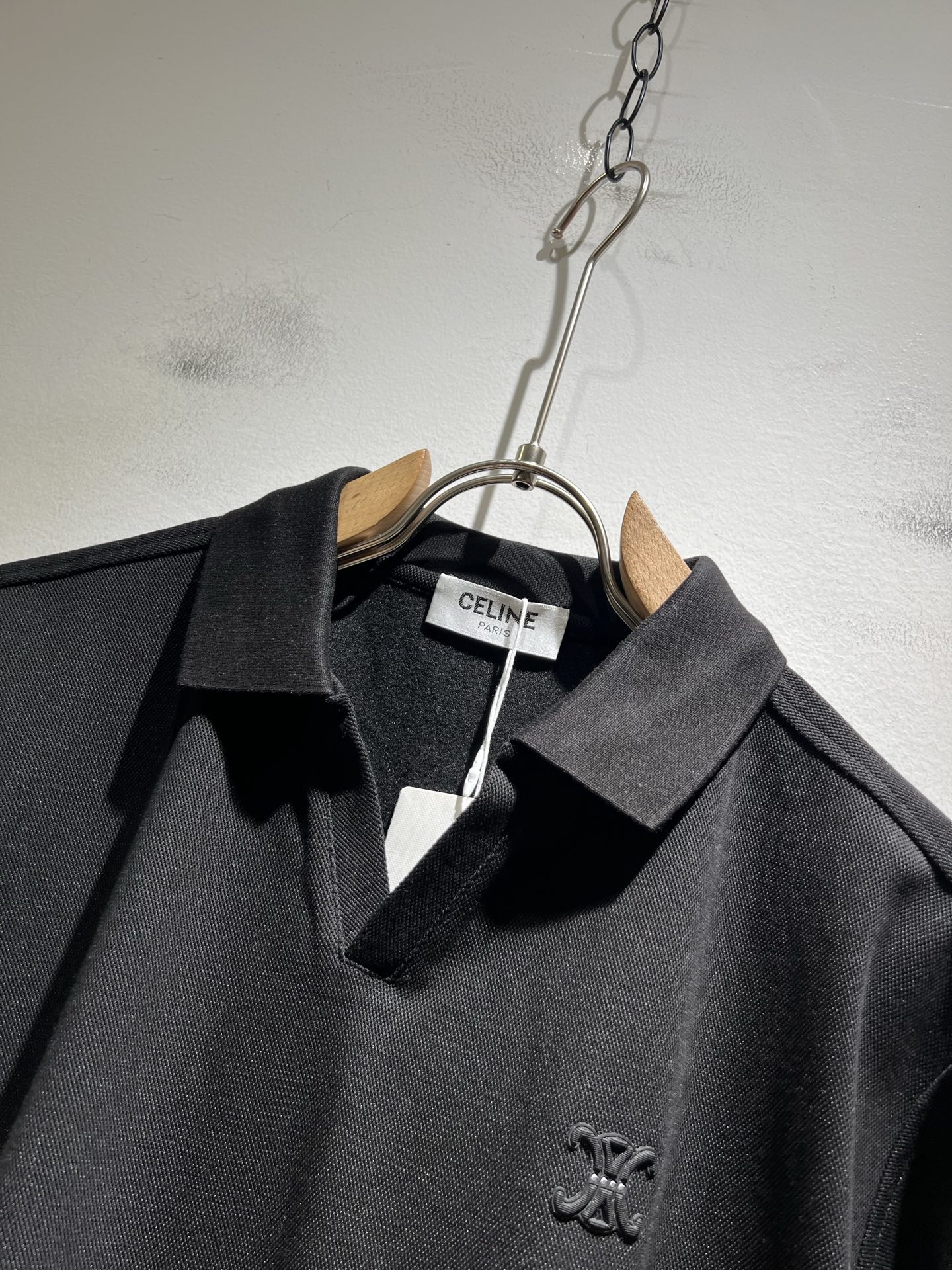  CELIN*瑟琳 2025秋冬新款时尚休闲长袖Polo衫，贸易公司渠道稀出，同步官网发售！25年秋冬时