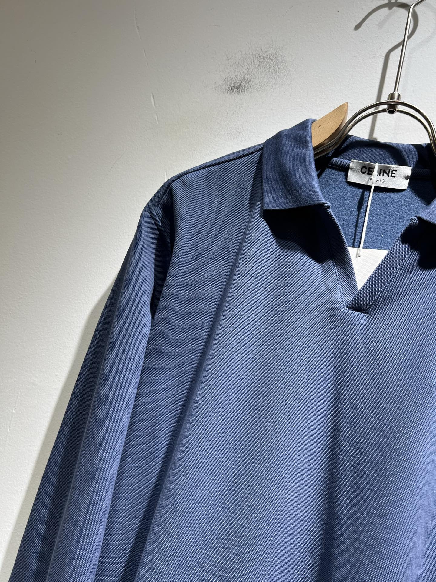  CELIN*瑟琳 2025秋冬新款时尚休闲长袖Polo衫，贸易公司渠道稀出，同步官网发售！25年秋冬时