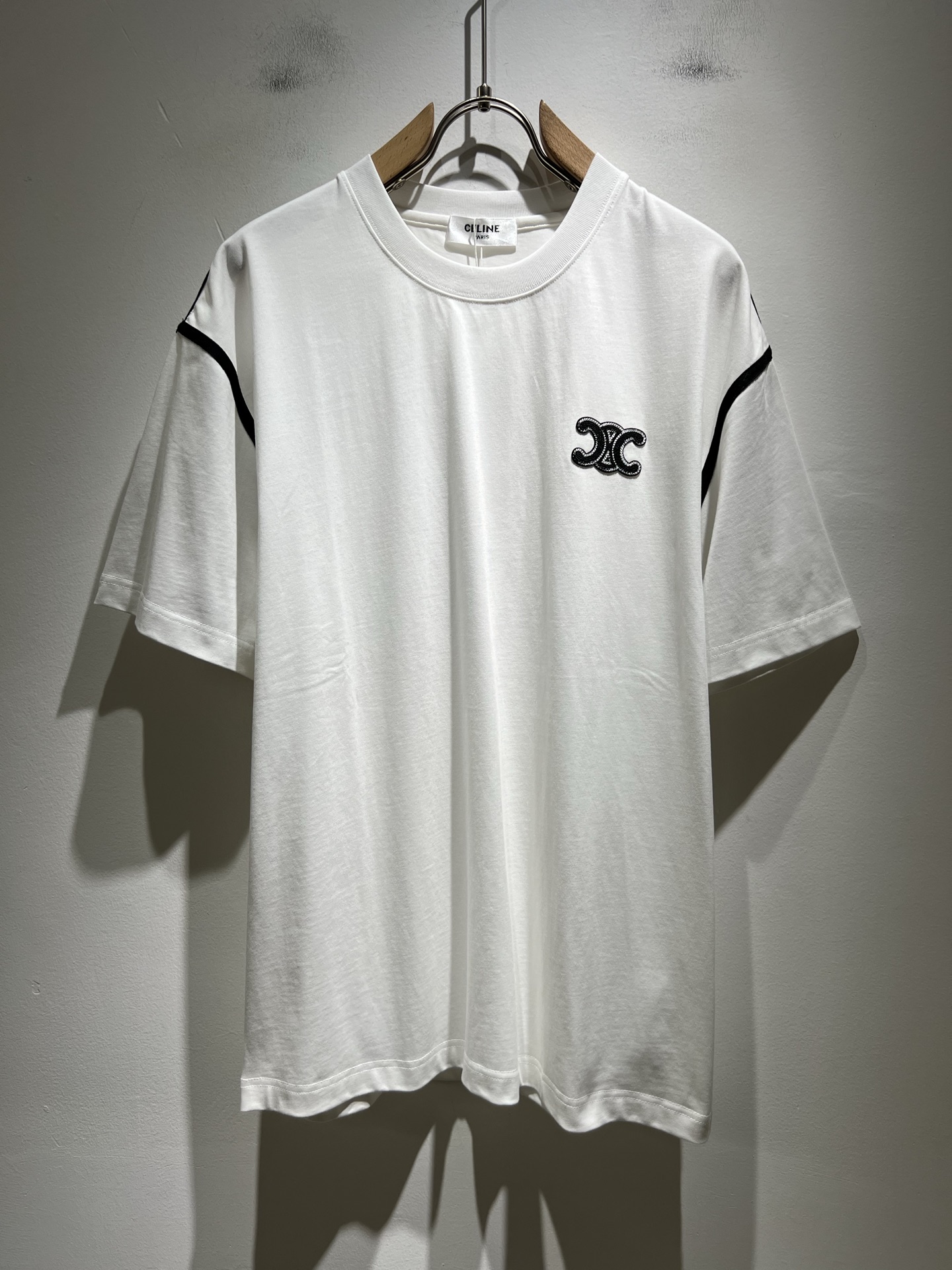  CELIN*瑟琳 2025春夏新款时尚休闲圆领短袖T恤，经典男女同款情侣👫短袖T恤衫！贸易公司渠道稀出