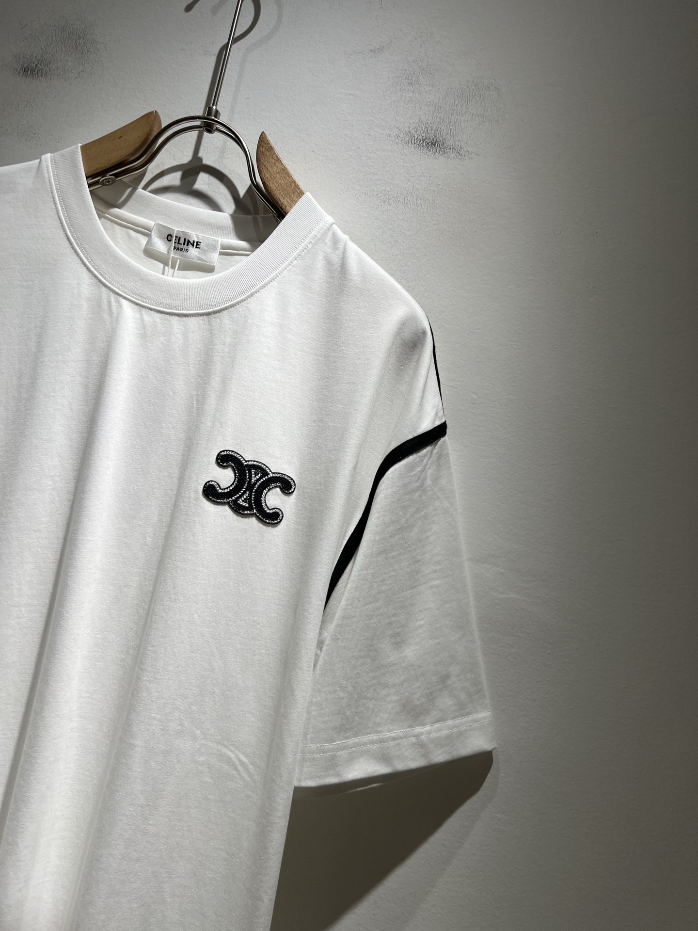  CELIN*瑟琳 2025春夏新款时尚休闲圆领短袖T恤，经典男女同款情侣👫短袖T恤衫！贸易公司渠道稀出