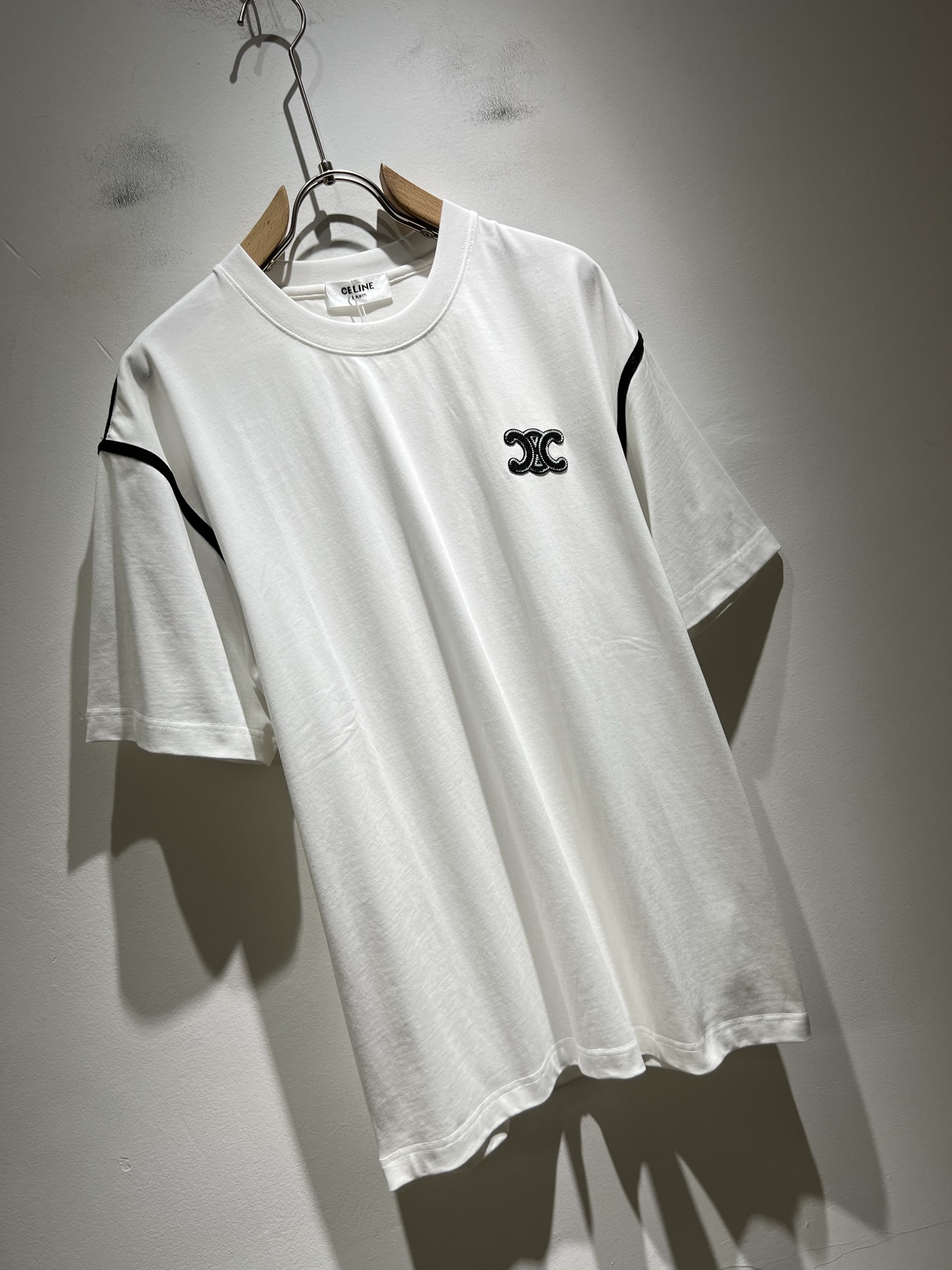  CELIN*瑟琳 2025春夏新款时尚休闲圆领短袖T恤，经典男女同款情侣👫短袖T恤衫！贸易公司渠道稀出