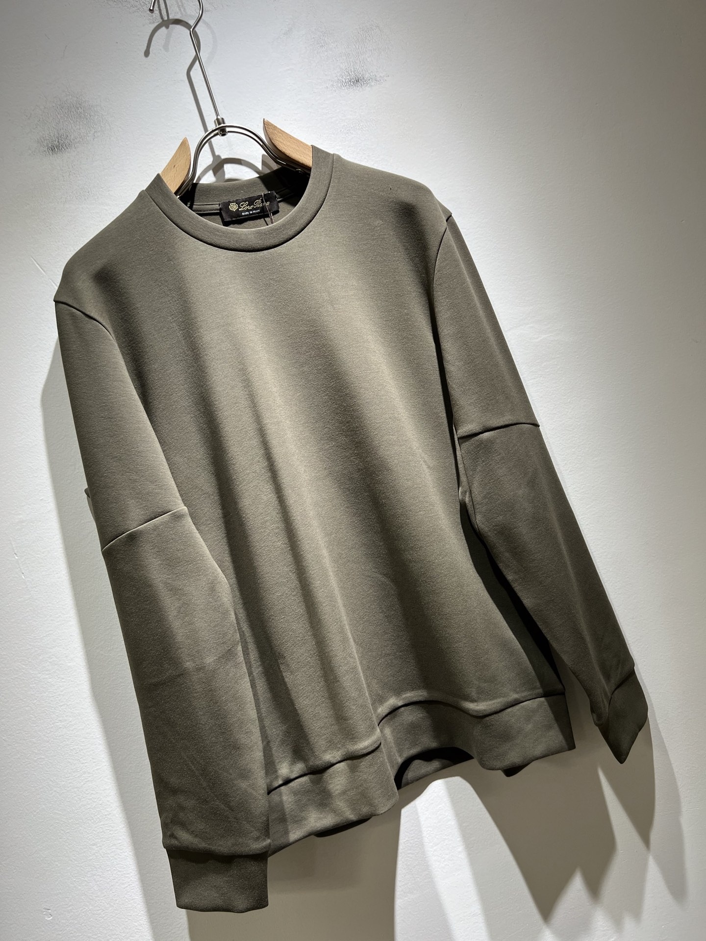 Loro Piana诺悠翩雅 2025秋冬新品男士卫衣，外贸公司订单！客供婴儿绒棉材质，经典的专有织物之