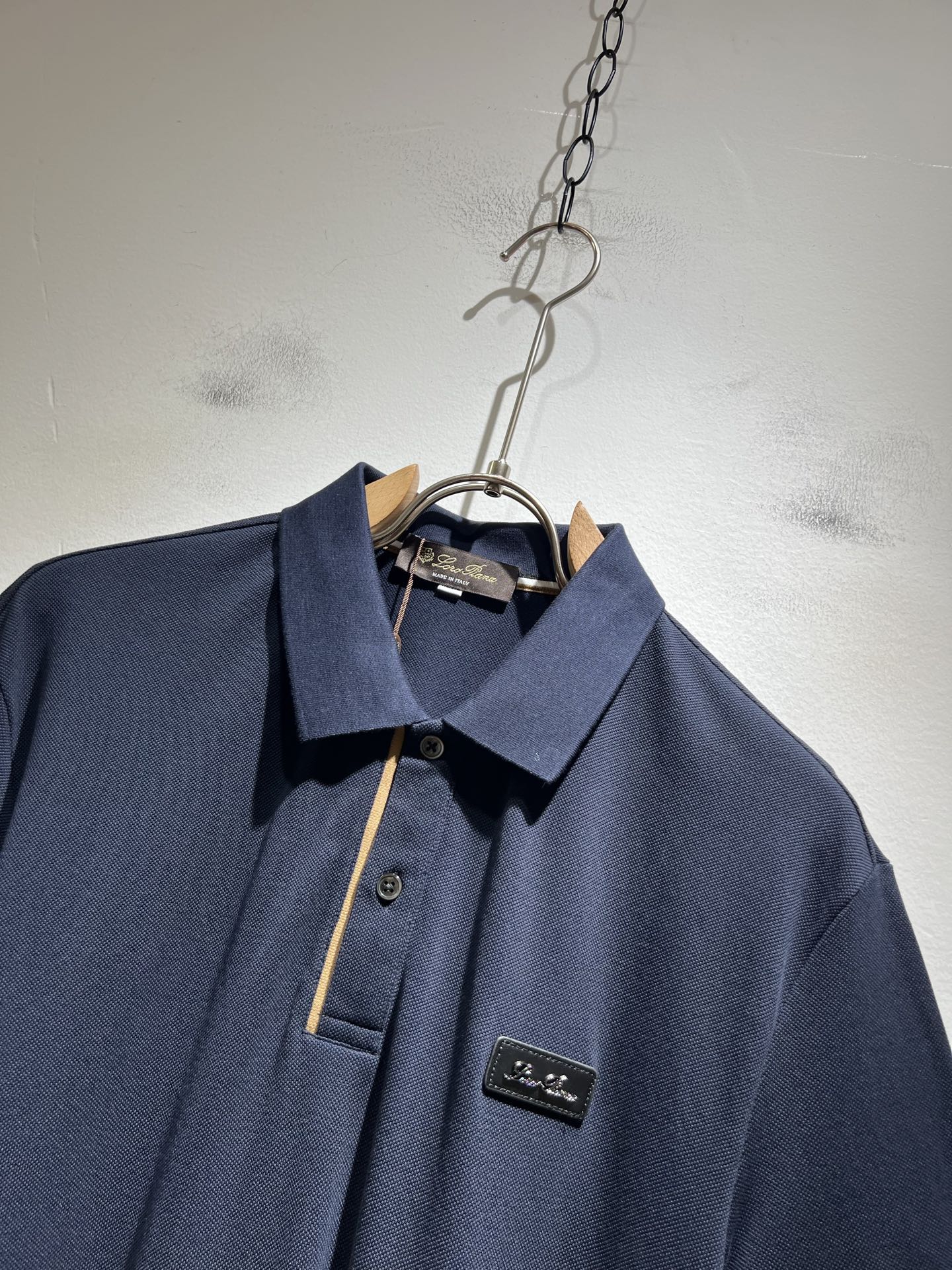 Loro Piana诺悠翩雅 2025春夏男士Polo衫，最新的贸易订单短袖T恤，全品相！！网红款！采用