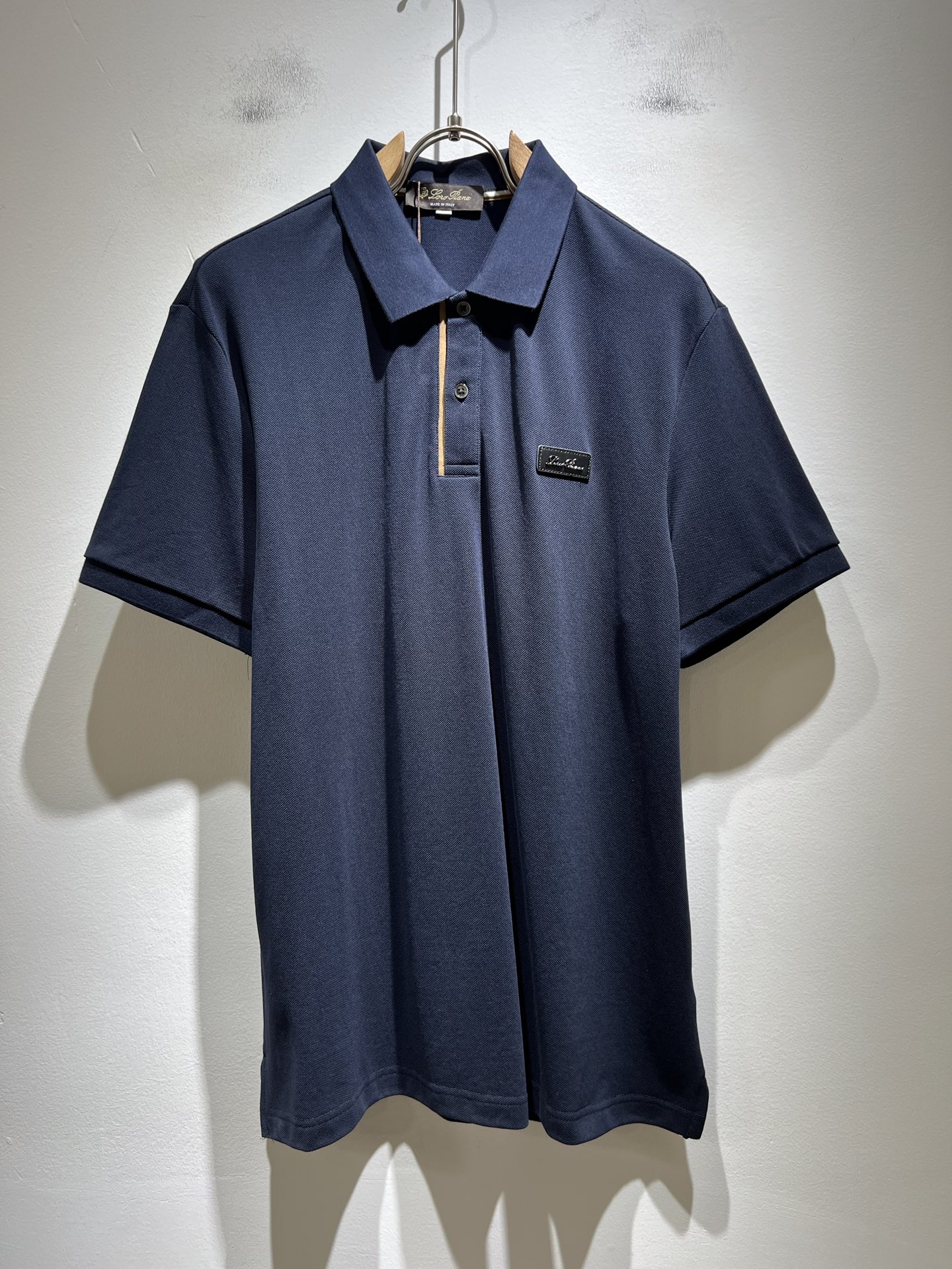 Loro Piana诺悠翩雅 2025春夏男士Polo衫，最新的贸易订单短袖T恤，全品相！！网红款！采用