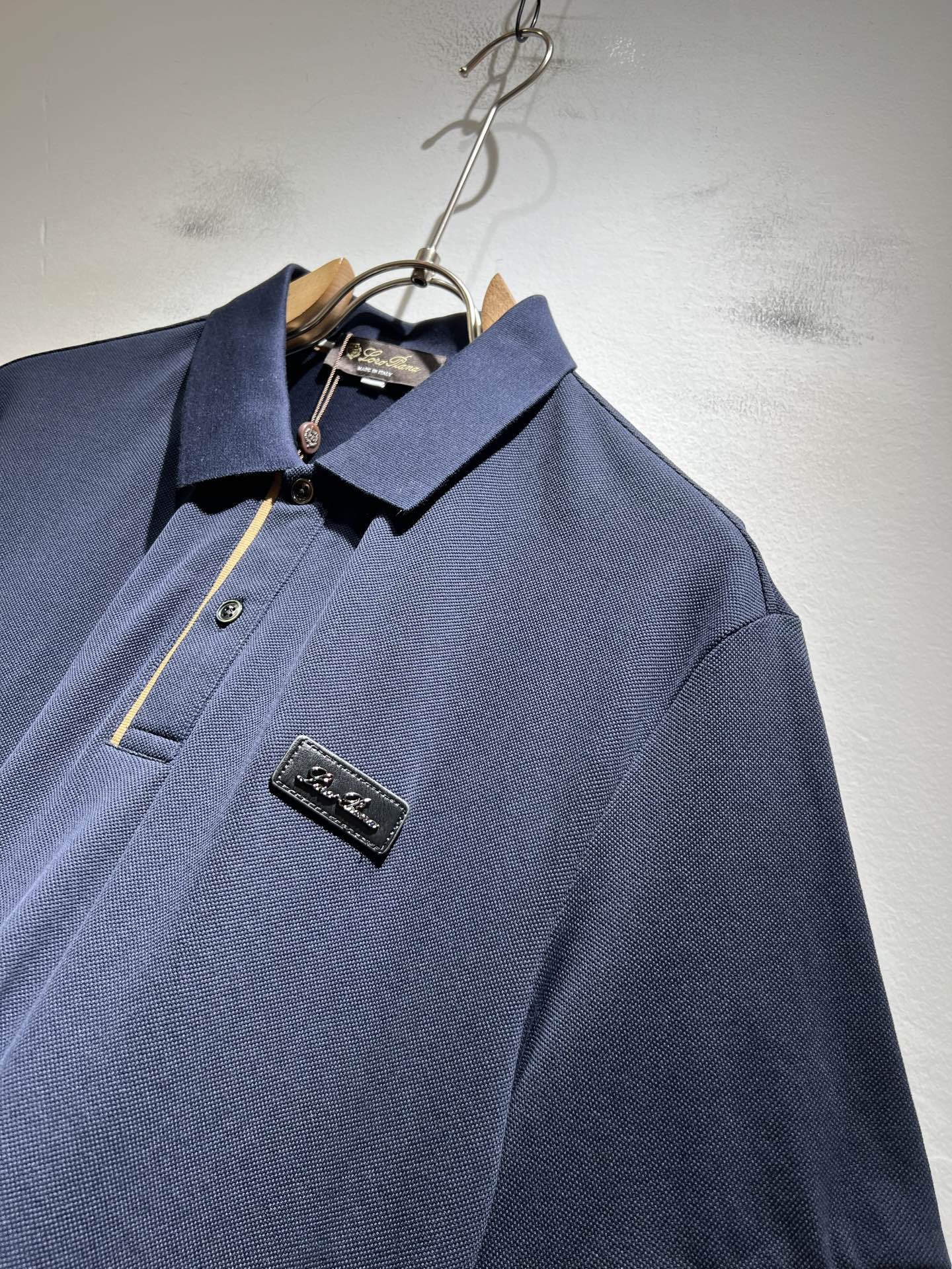 Loro Piana诺悠翩雅 2025春夏男士Polo衫，最新的贸易订单短袖T恤，全品相！！网红款！采用