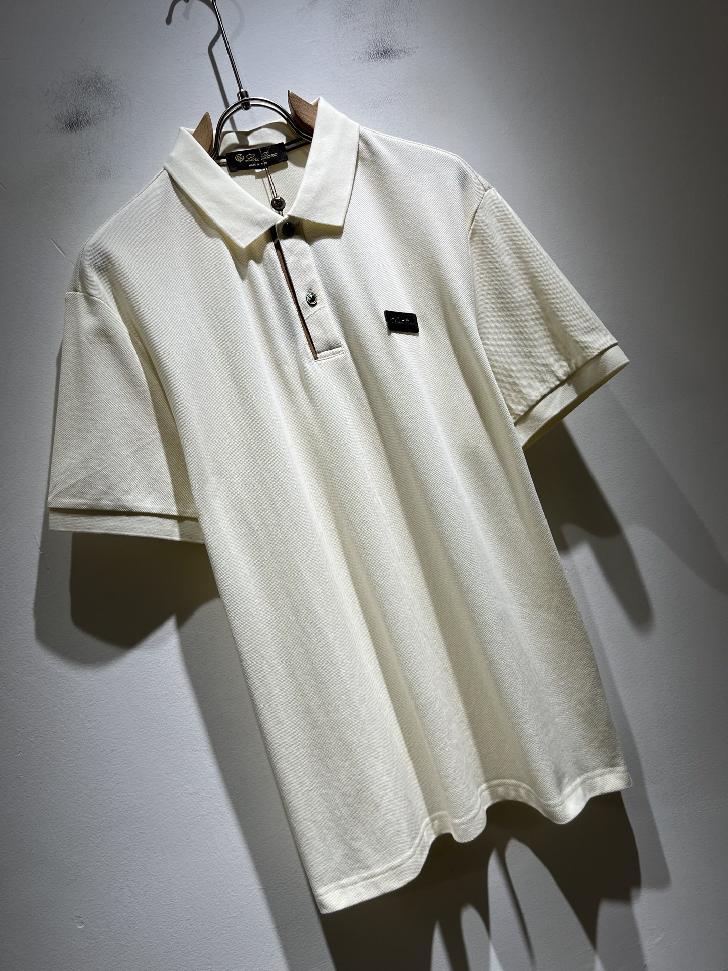 Loro Piana诺悠翩雅 2025春夏男士Polo衫，最新的贸易订单短袖T恤，全品相！！网红款！采用