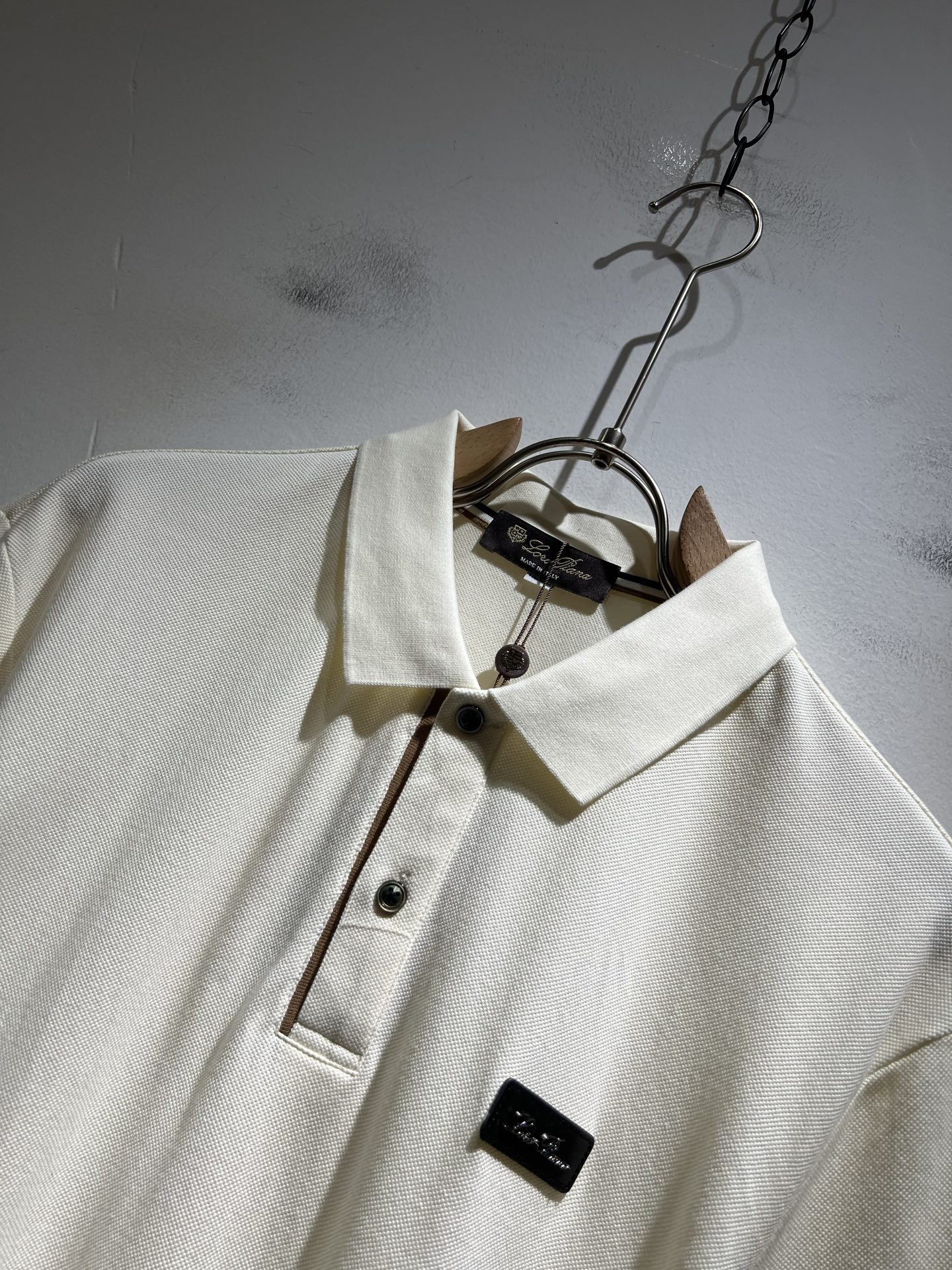 Loro Piana诺悠翩雅 2025春夏男士Polo衫，最新的贸易订单短袖T恤，全品相！！网红款！采用