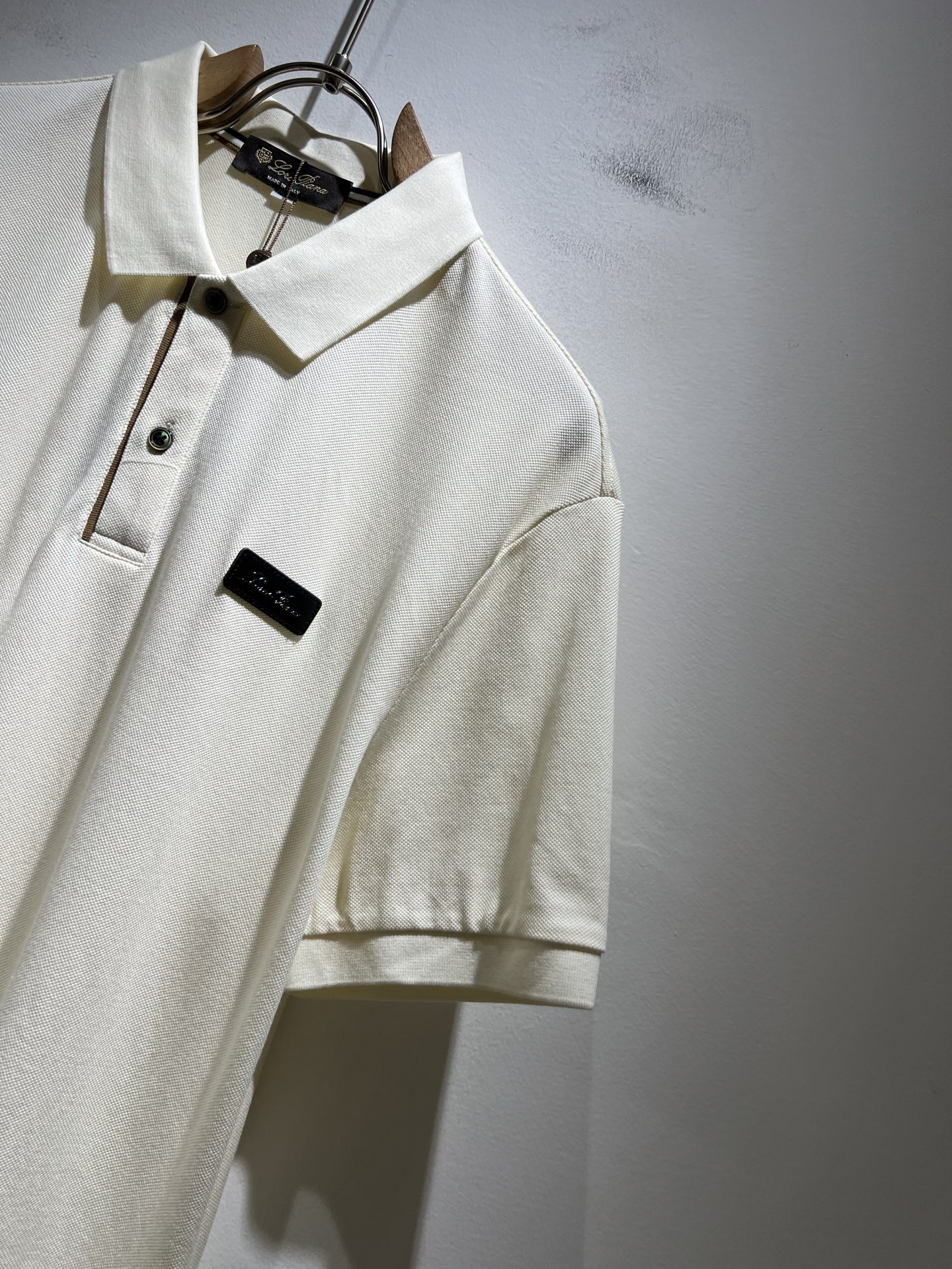 Loro Piana诺悠翩雅 2025春夏男士Polo衫，最新的贸易订单短袖T恤，全品相！！网红款！采用