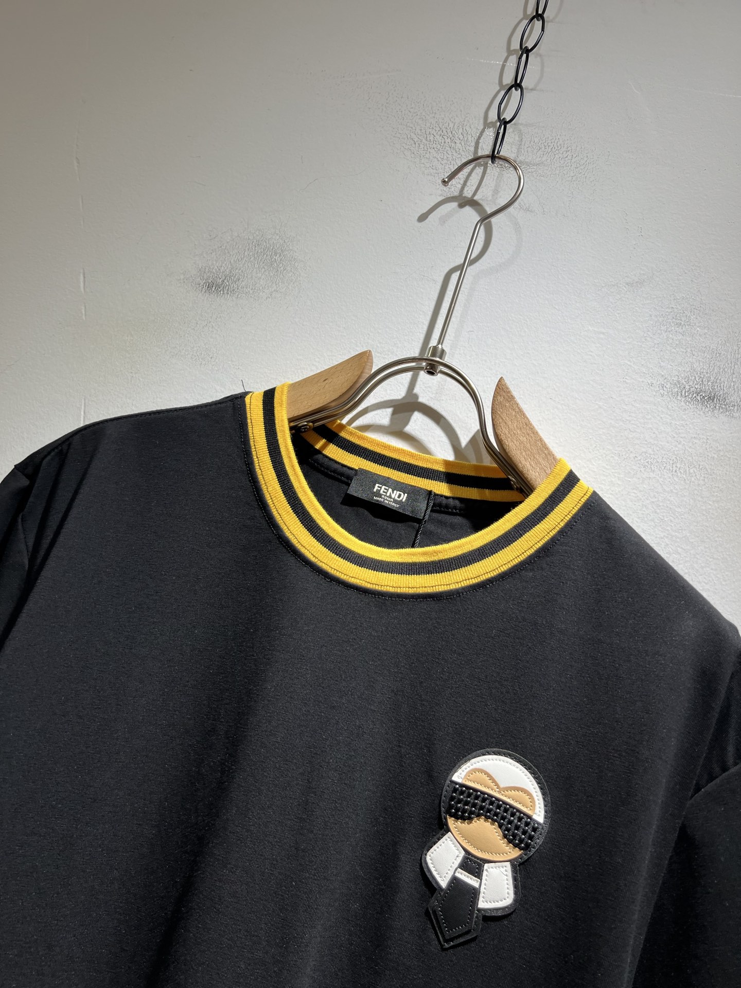 FEN*I 芬*迪2025春夏新款FD家族FF男女同款👫短袖T恤，男女同款👫百搭极简短袖。意大利原厂订单